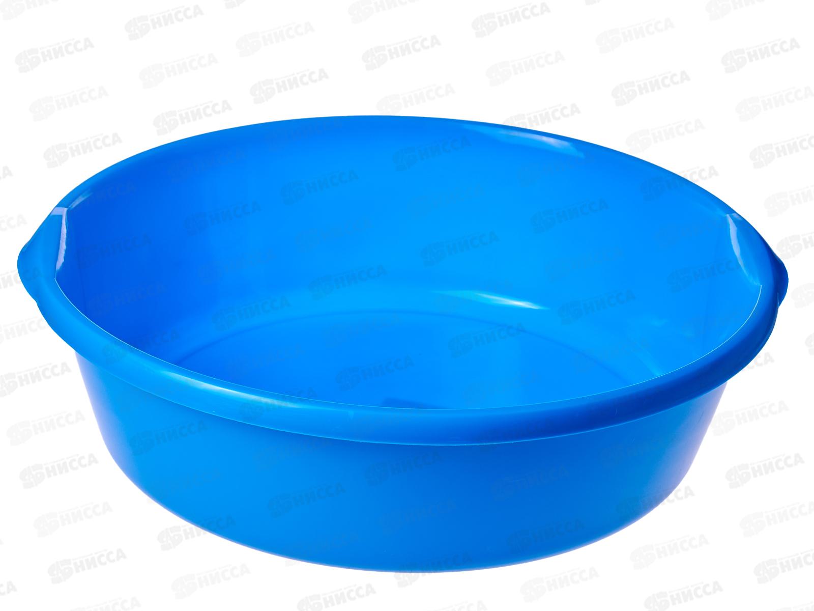 Таз  9л пластмассовый синий ИНТ *30