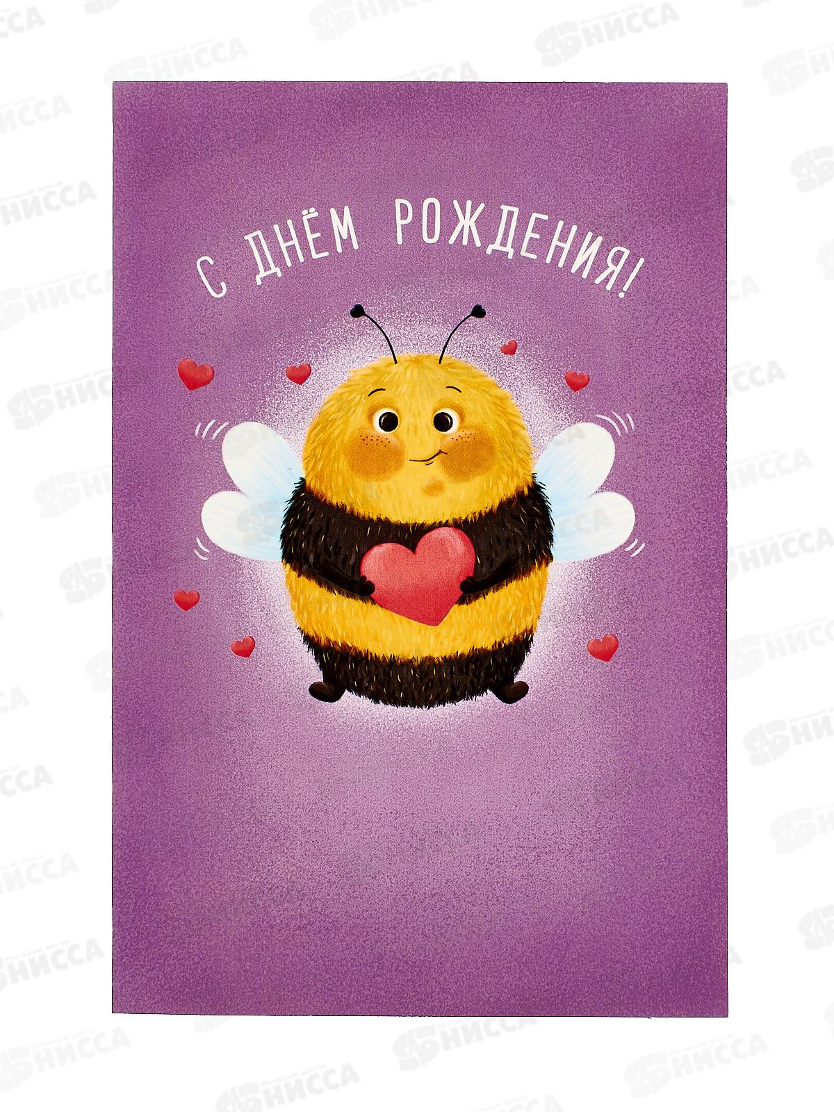 Открытка 121*183 С Днем Рождения 0167.249