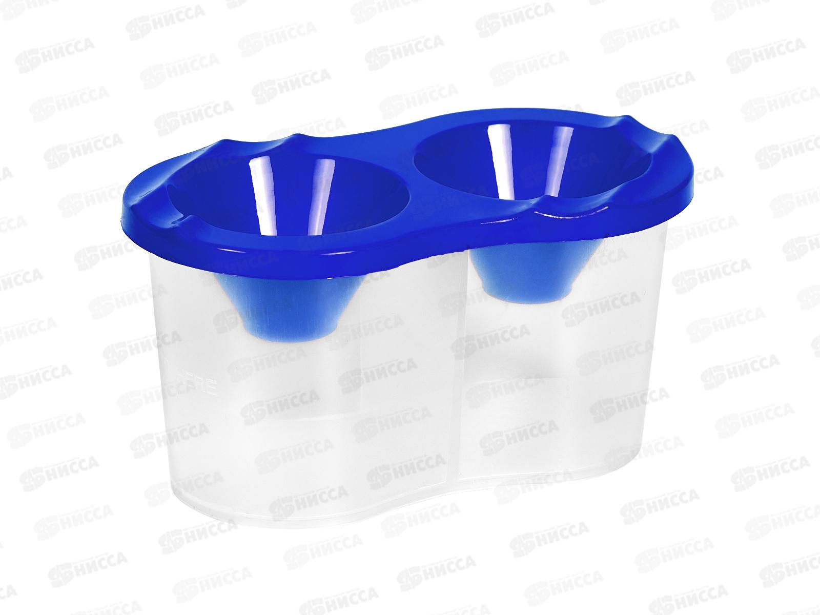 Непроливайка ПП Стандарт Синий-2, двойная, С-9003 *10/100