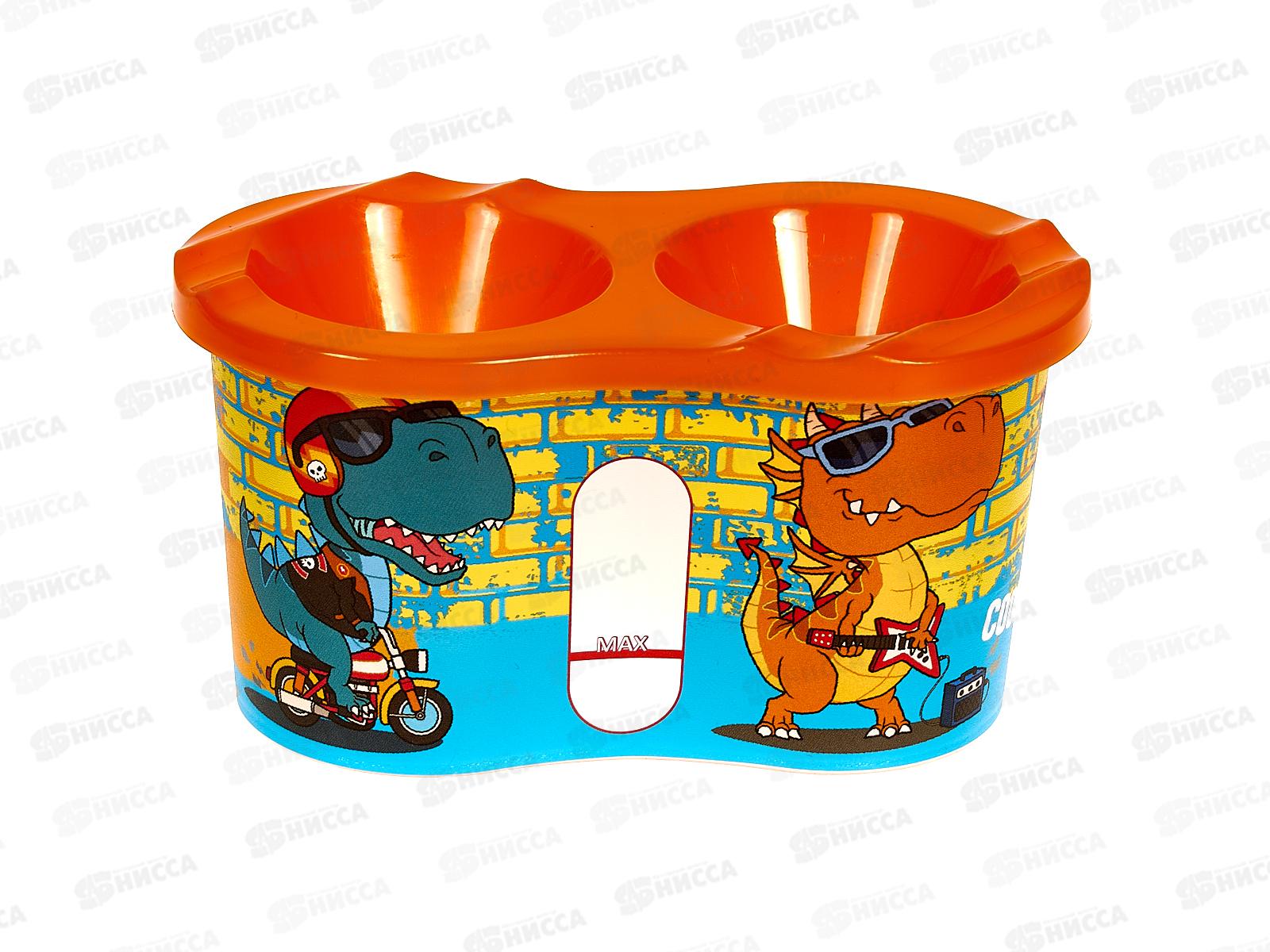 Непроливайка ПП Стандарт ДИНО, двойная, С-4808 *10/100