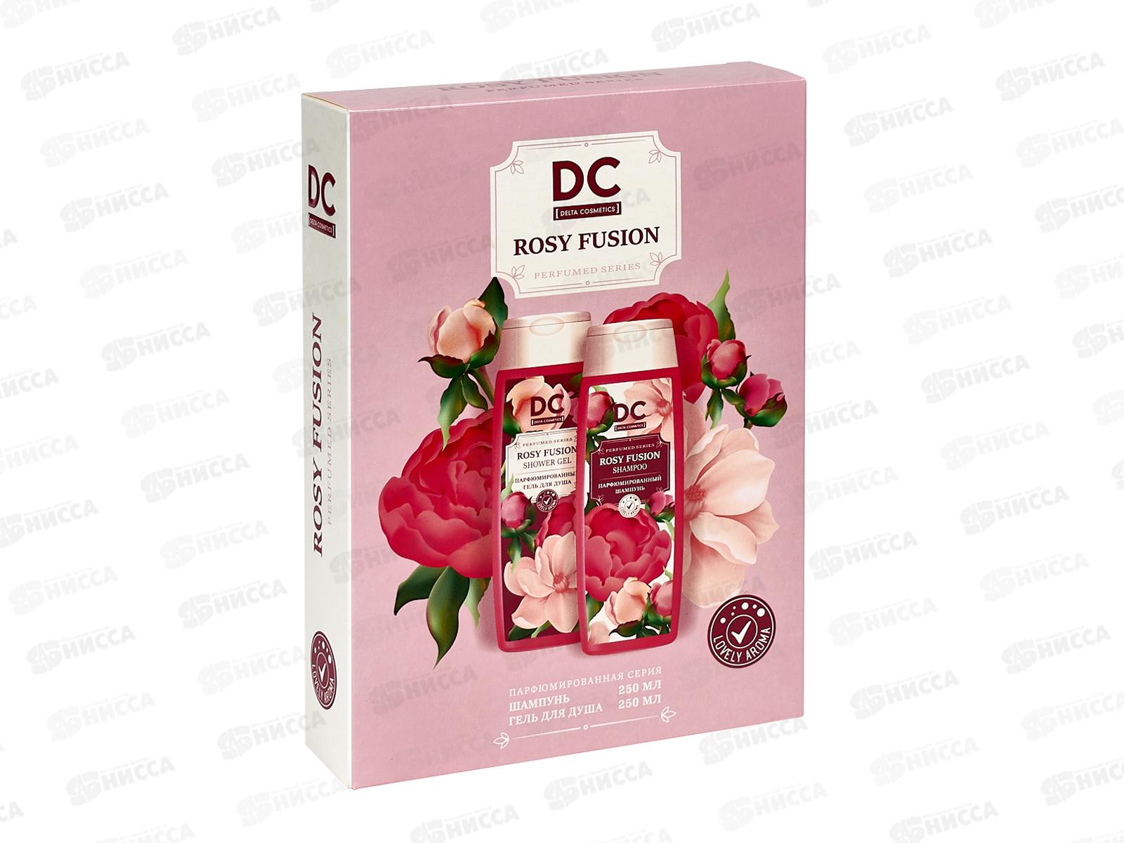 Rosy Fusion подарочный набор (гель для душа 250мл+шампунь 250мл) *20