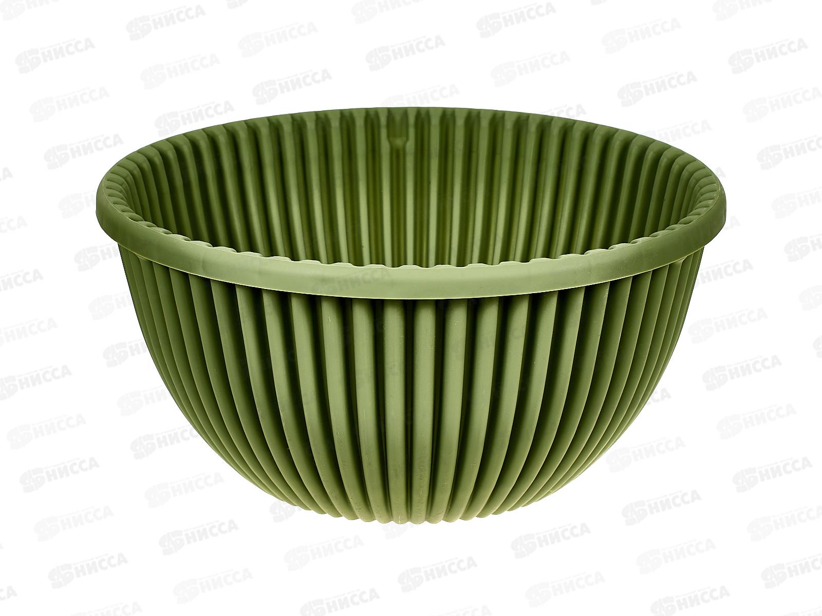 Кашпо &quotВерде&quot 6л Оливковый КШ-5784 *10