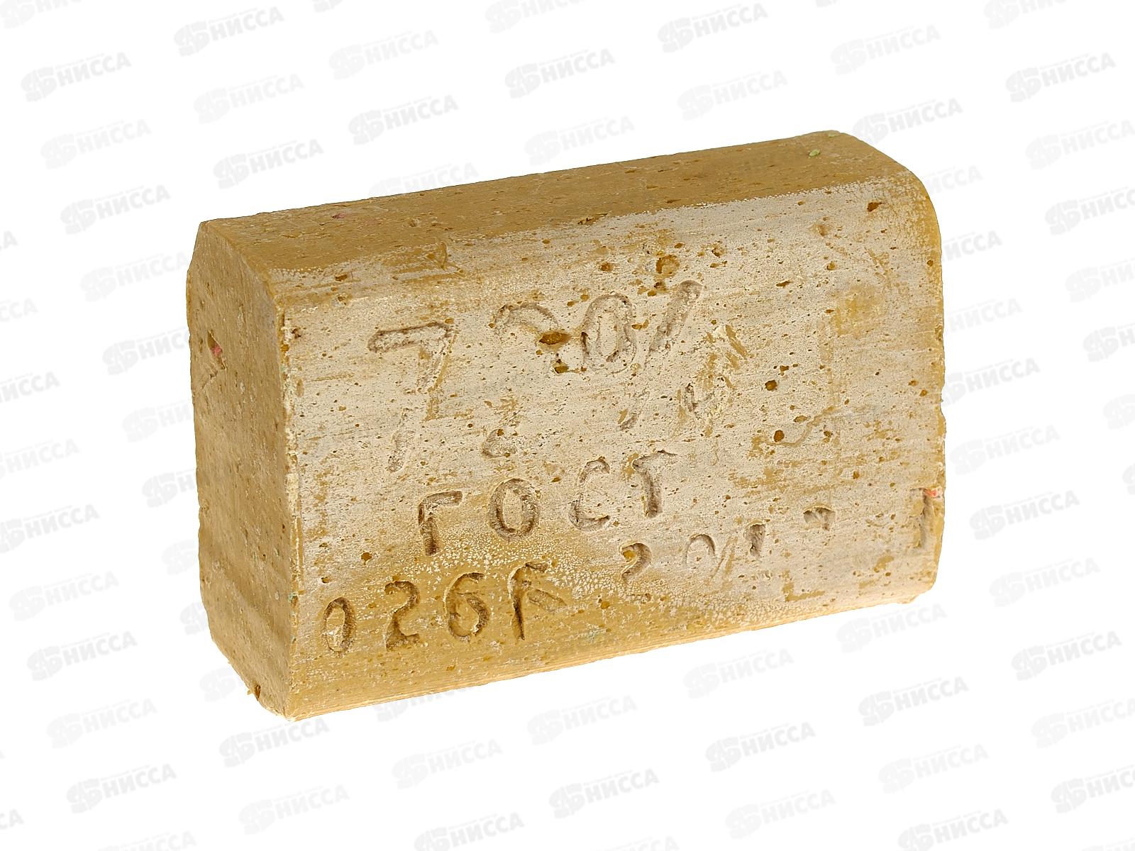 Мыло хозяйственное твердое 72% 200гр без упаковки *44/55 О