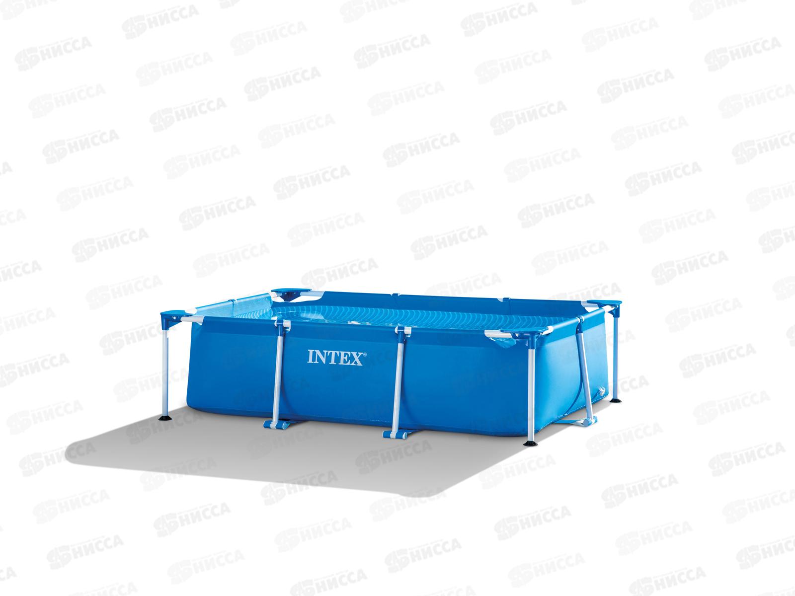  Бассейн 28270 (220*150*60см) каркасный прямоуг.(нарушен упак.)109-021 г