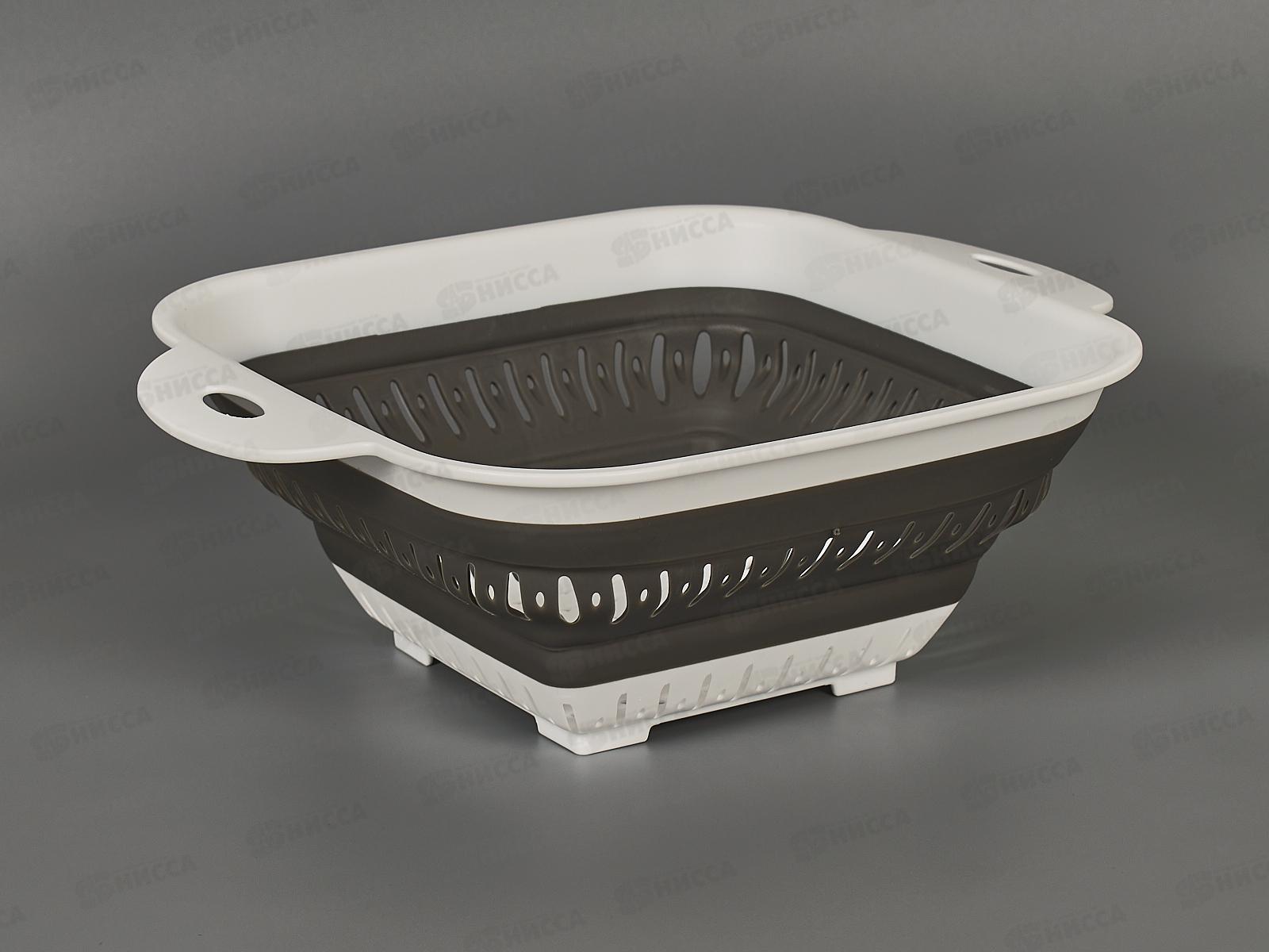 Дуршлаг KT037 27*22см Микс 4 цвета 243505