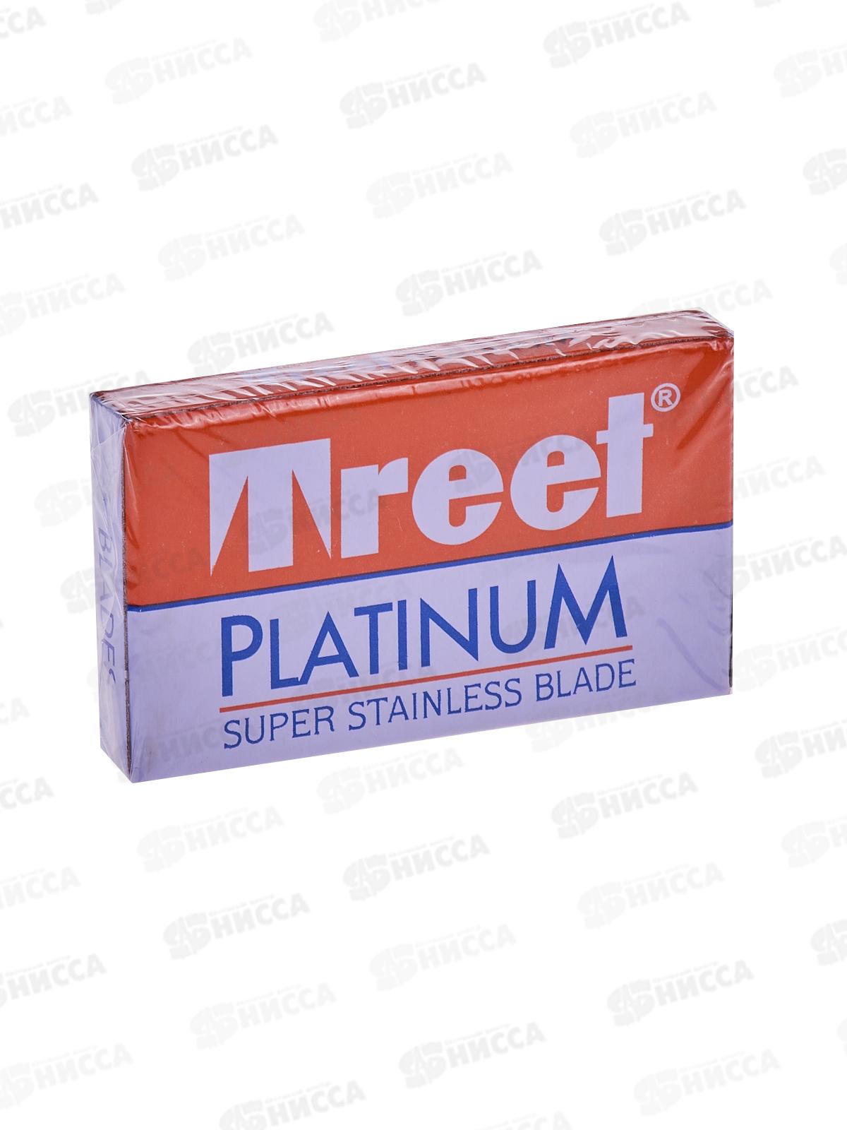 Treet лезвия Platinum Super антикоррозийные 5лез на листе 20шт