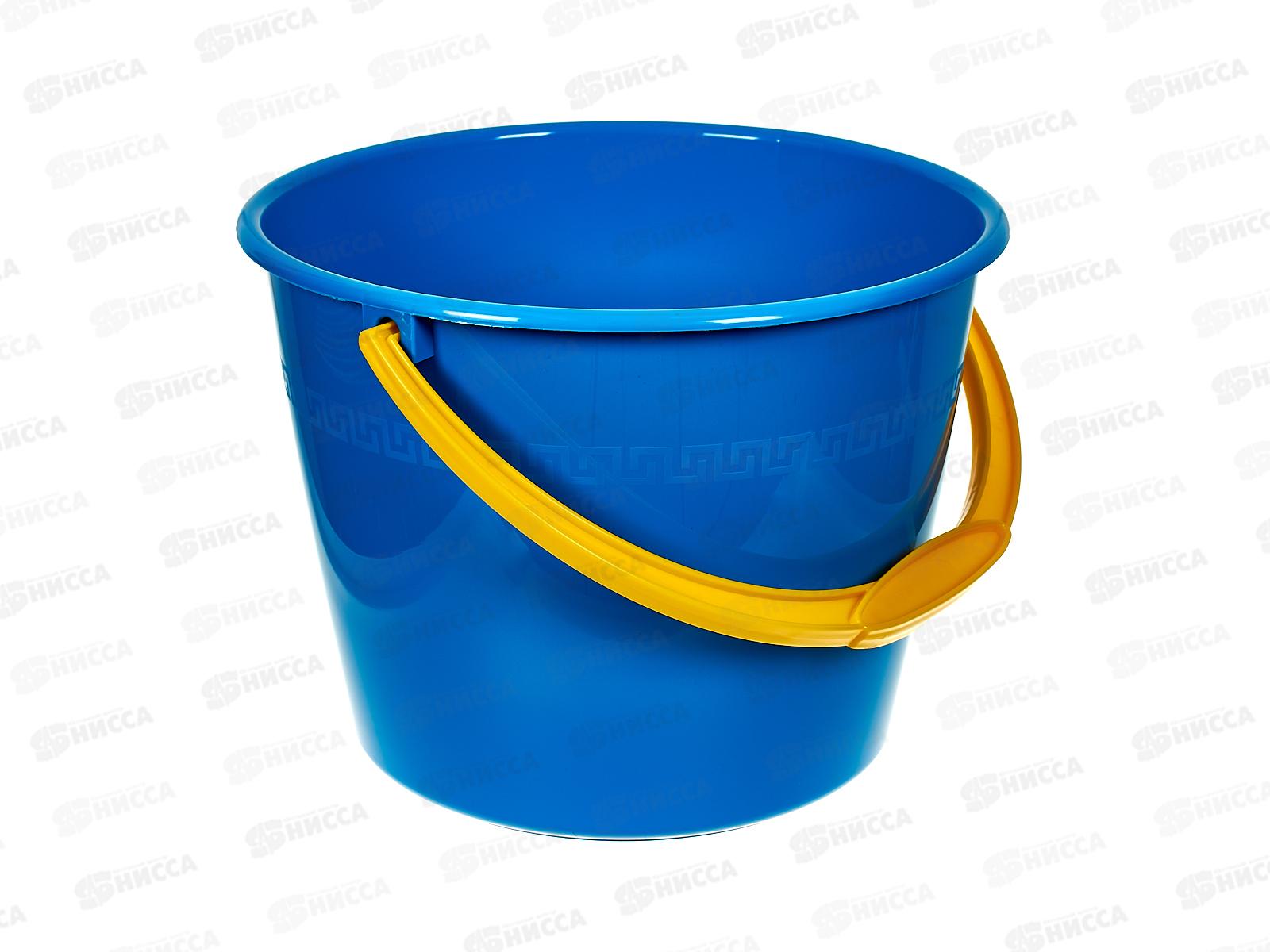 Ведро-лукошко 11л мерное синее ИНТ *15
