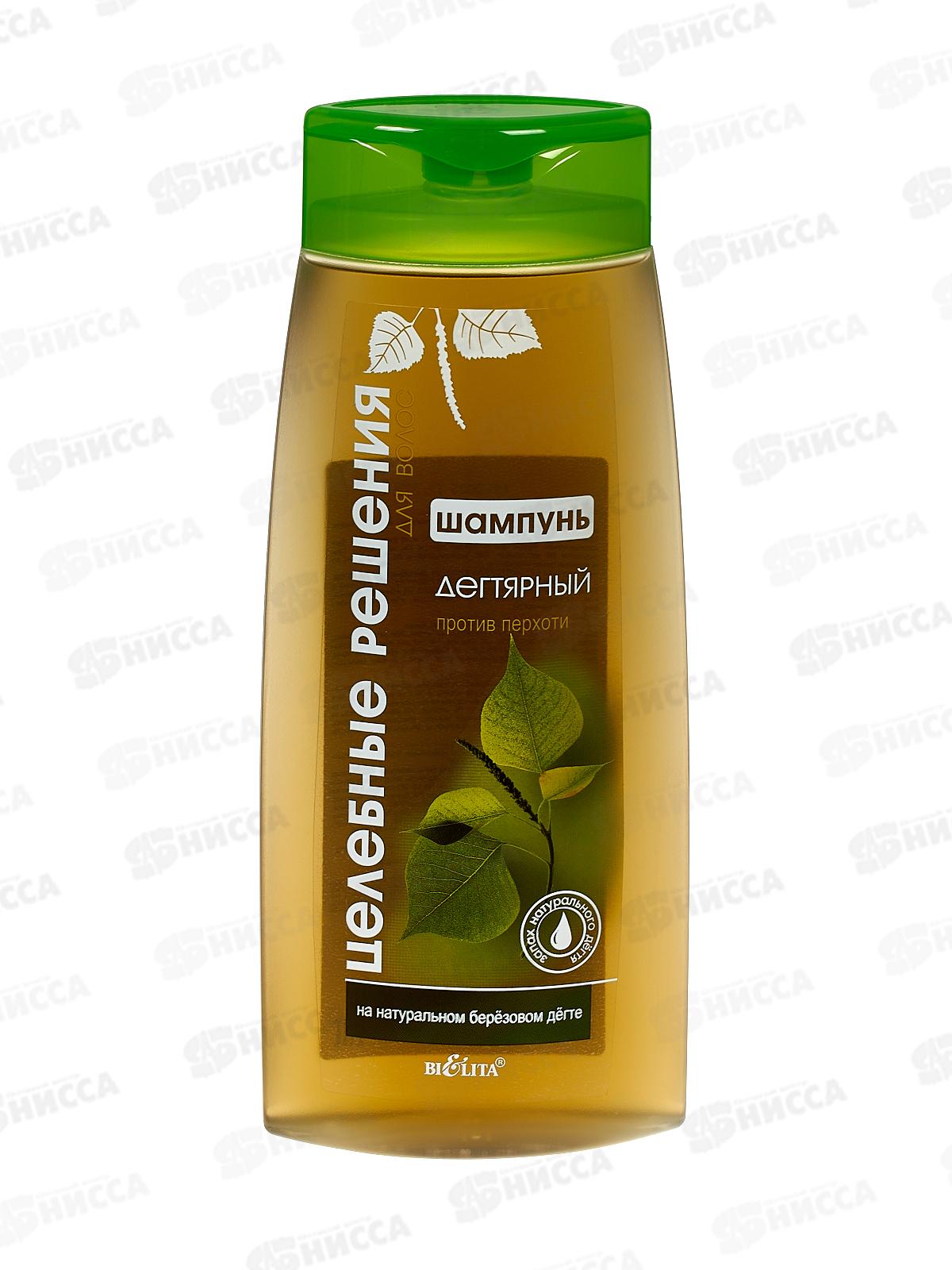 Целебные Решения Шампунь для волос Дегтярный 480мл *15