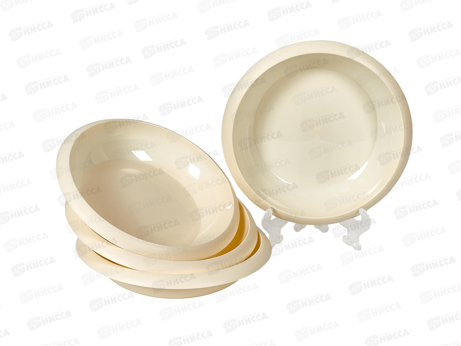 Набор мисок &quotIDI Planet&quot 167мм 4шт св-бежевый 222129425/01 *20