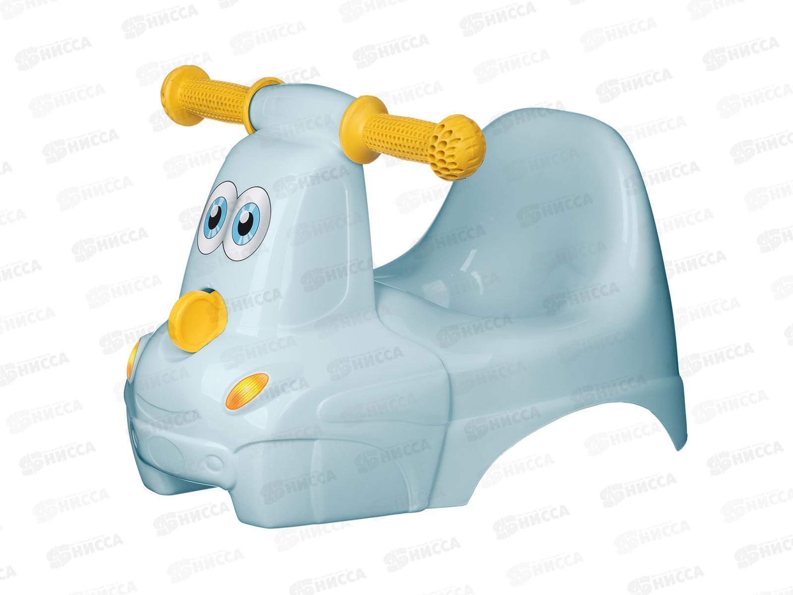 Горшок детский &quotLapsi" Машина 420х285х265мм (св-голубой) 221501814/02