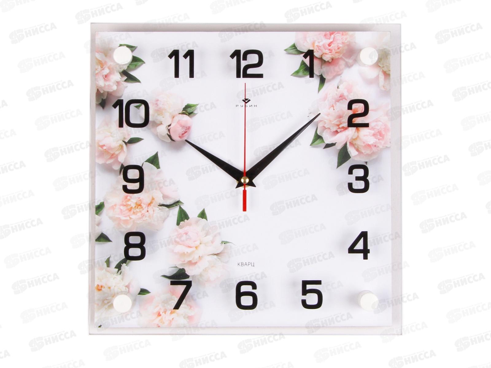 Часы настенные &quot21 Век&quot 2525-029 Нежные пионы