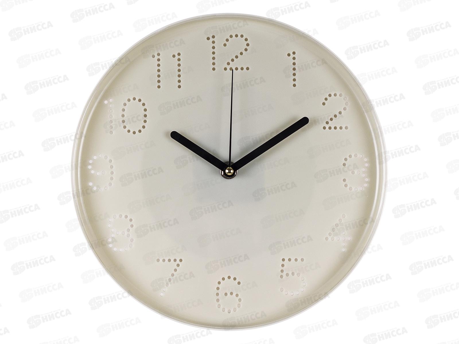 Часы настенные &quot21 Век&quot 2520-003 &quotКлассика&quot  Рубин d-25см корпус оливковый