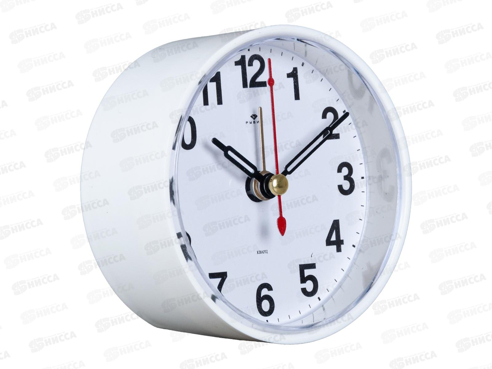 Будильник &quot21 Век&quot Классика Рубин В7-002 корпус белый
