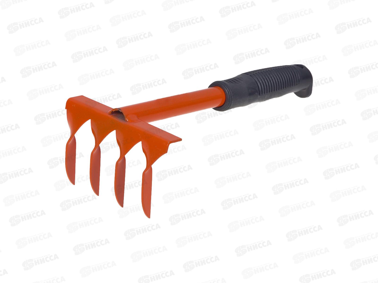 Грабли витые 4-х зубые с металлическим черенком &quotПрофи&quot, ГВ-4   *10