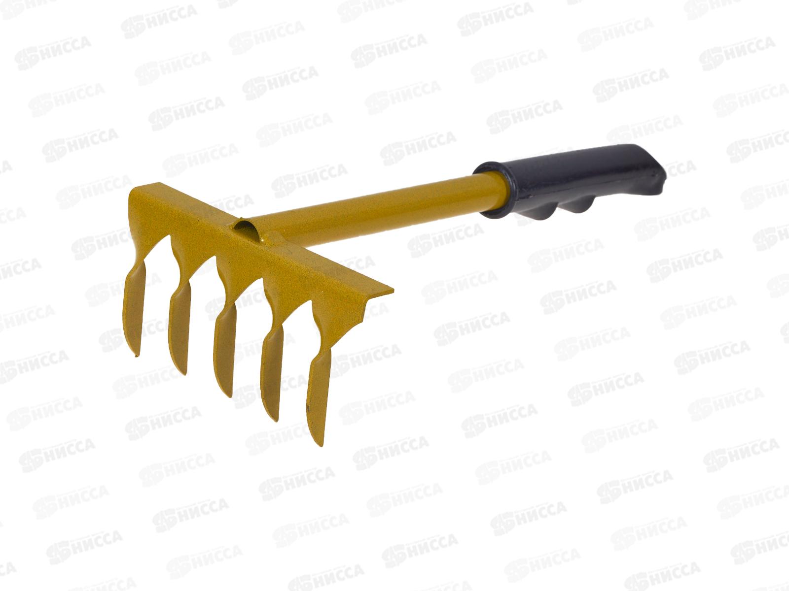 Грабли витые 5-и зубые с металлическим черенком &quotПрофи&quot, ГВ-5   *10