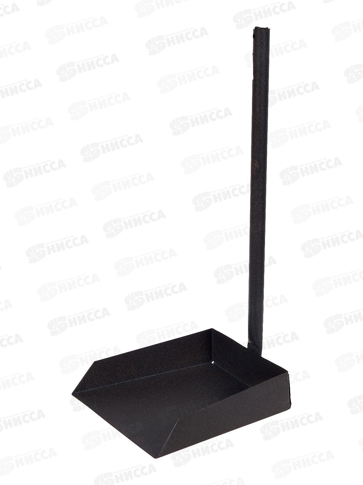 Совок для мусора с вертикальной металлической ручкой *10