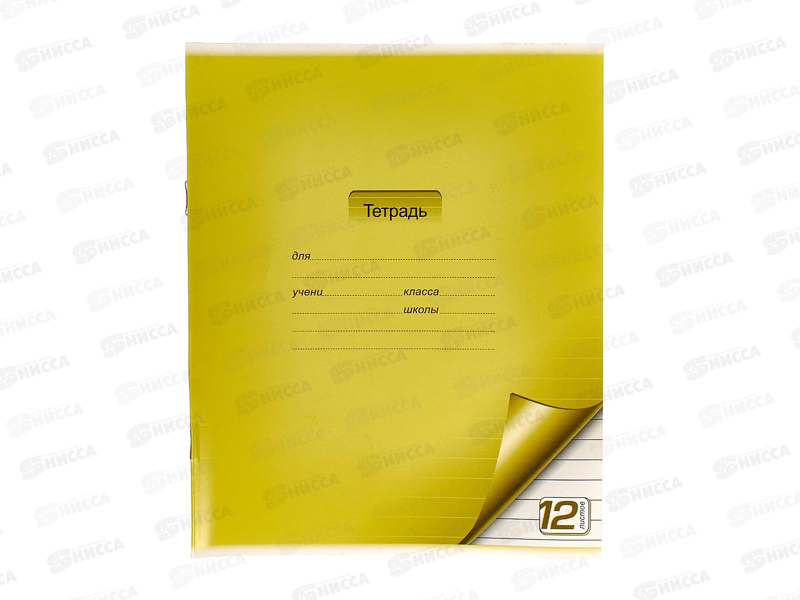 Тетрадь 12листов линия ПЗБМ Цветная с уголком,019888 *20/240