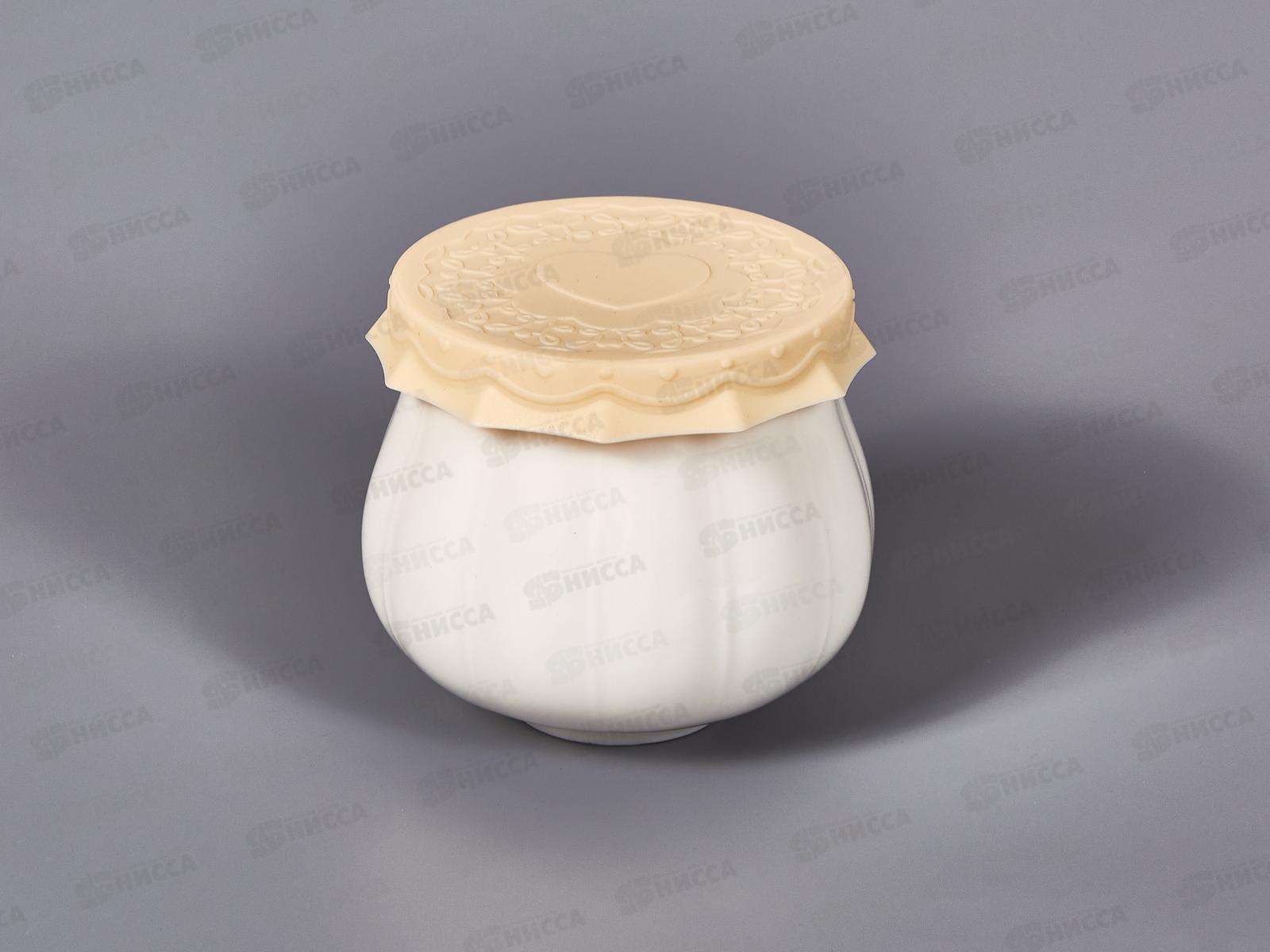 Баночка для меда с силиконовой крышкой 150мл 811-0521 *60