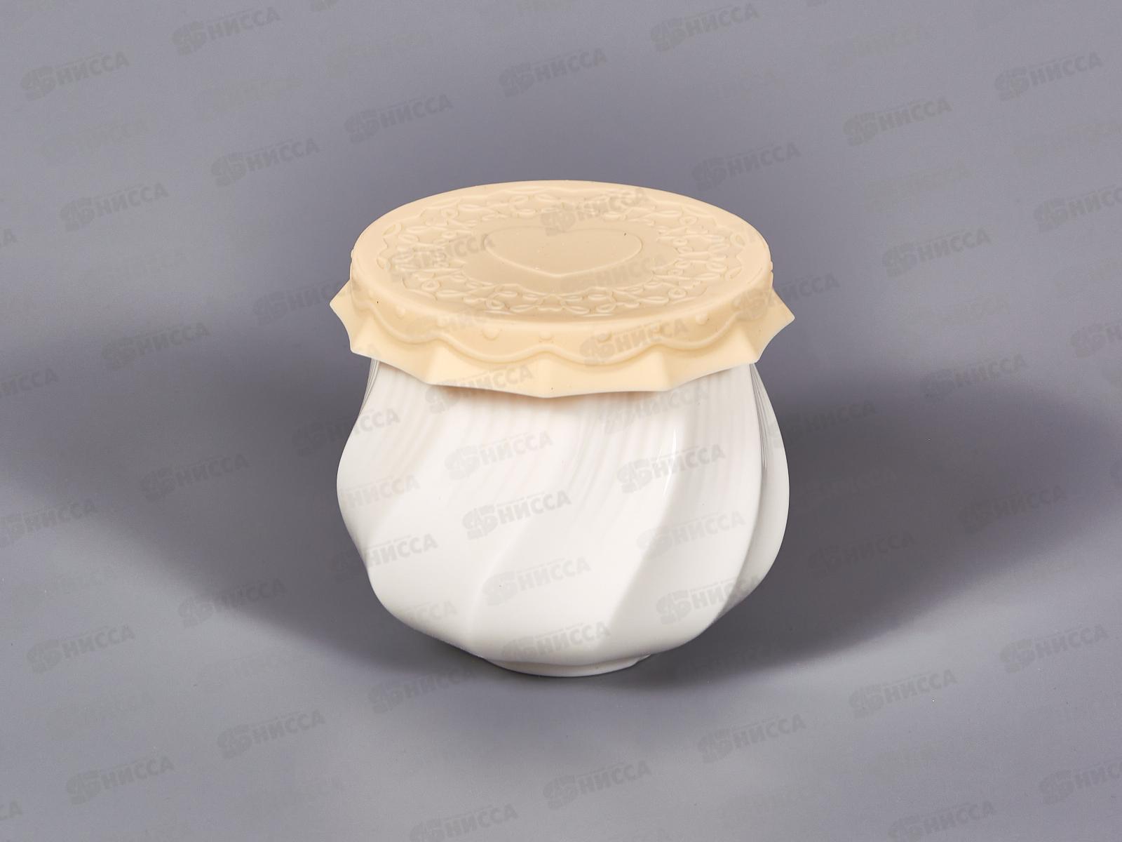 Баночка для меда с силиконовой крышкой 150мл 811-0522 *60