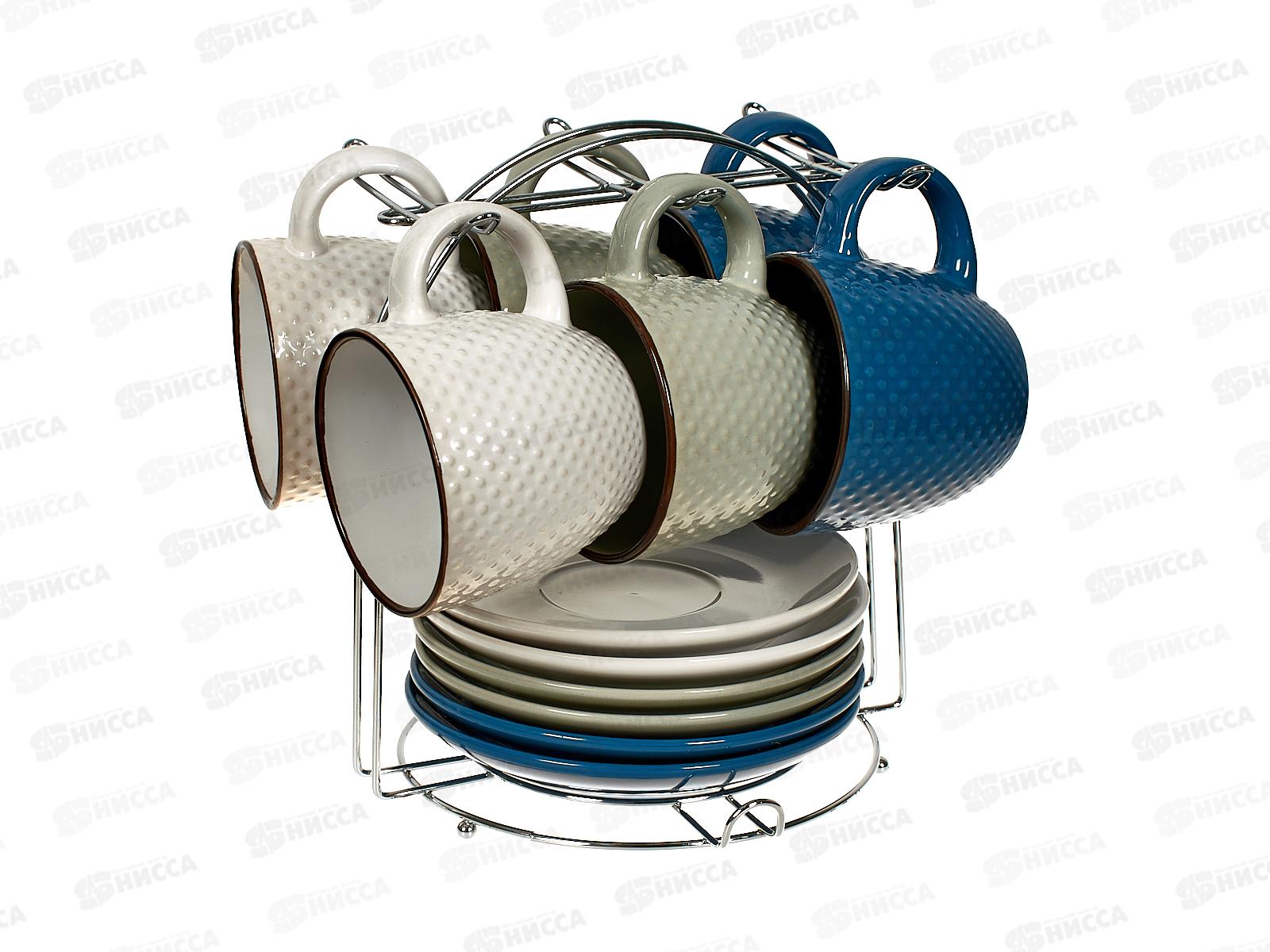 Набор чайный 12 предметов на металлическом стенде 911-6MS *4