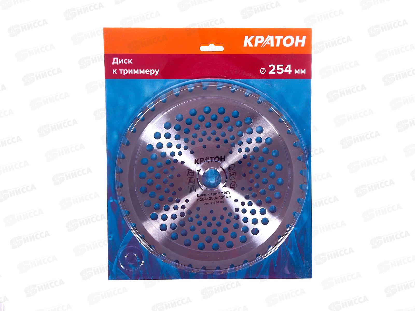 Диск к триммеру Кратон 254*25,4мм 40 зубьев 4013