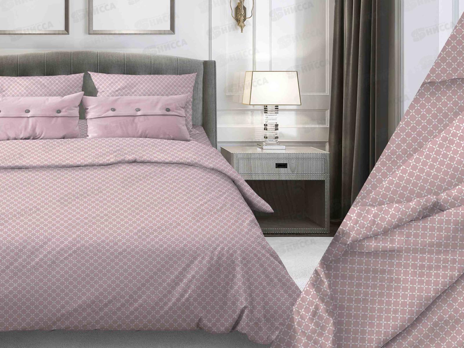 Комплект постельного белья 1,5сп бязь 287 Вестерн пудровый