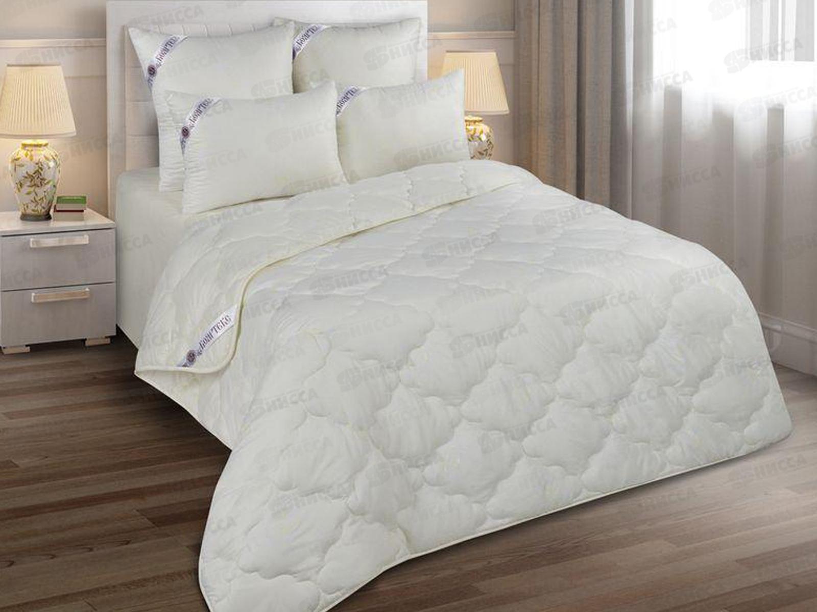 Одеяло Бояртекс Лебяжий пух 140*205 всесезонное глосс-сатин