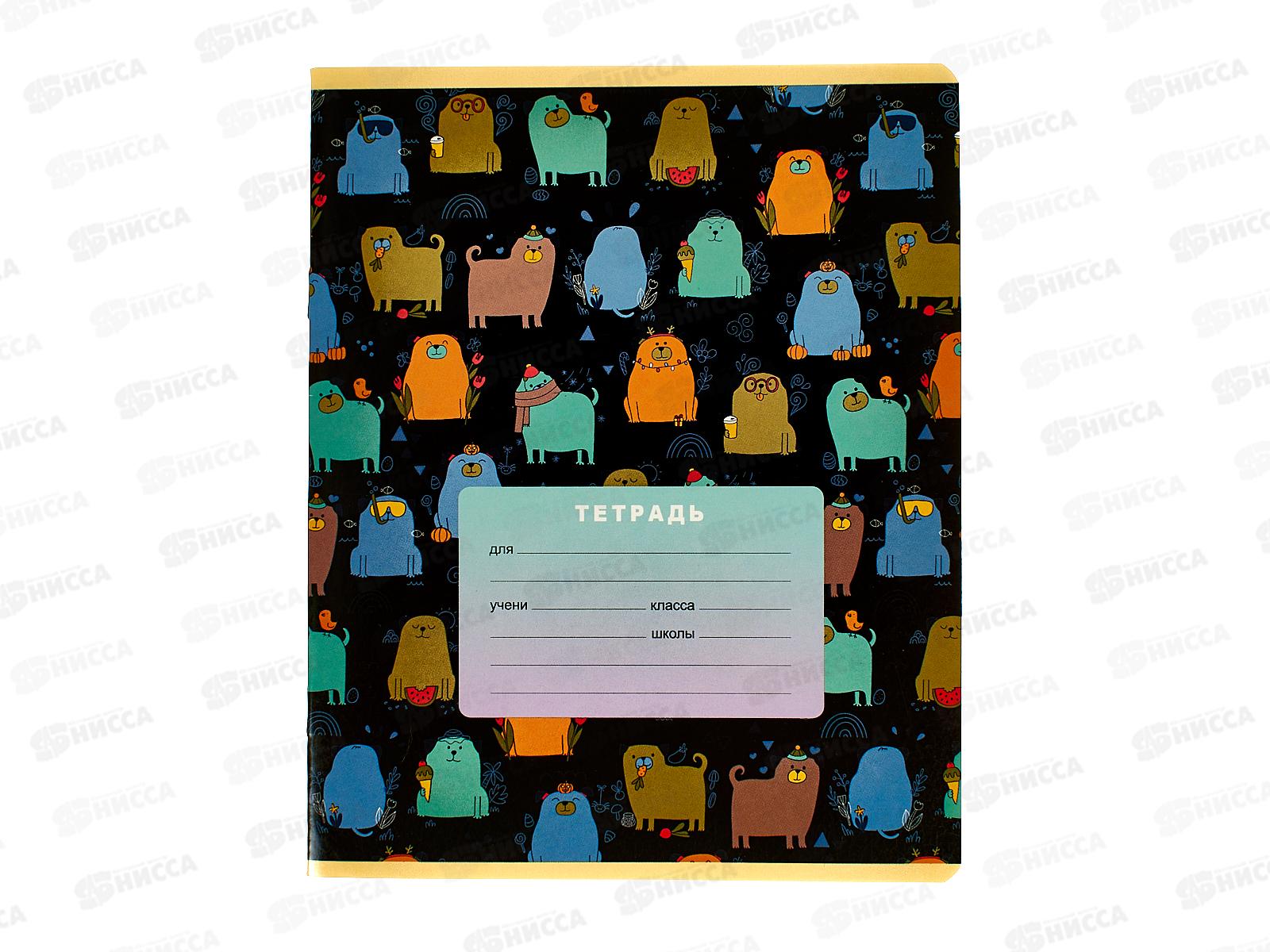 Тетрадь 12листов клетка BG Mix-8 Девочки, 11680 *16/160