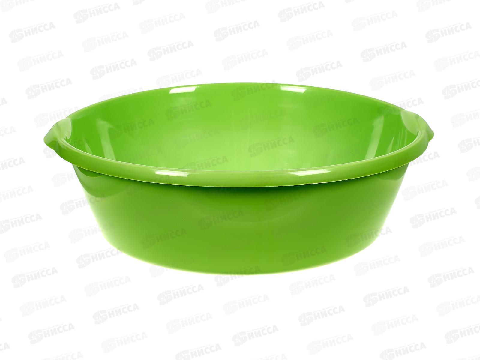 Таз  12л пластмассовый H145 с ручками салатовый  *30 ИНТ