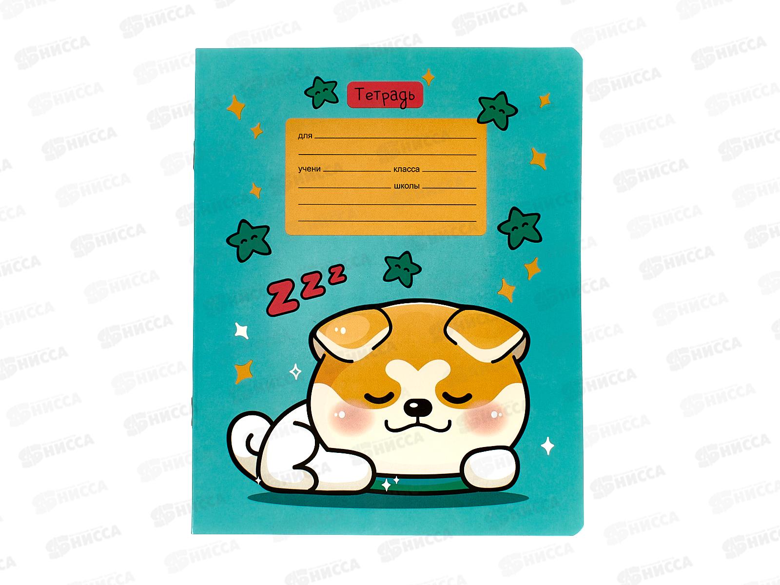 Тетрадь 12листов клетка BG Милашка 12030 *16/160