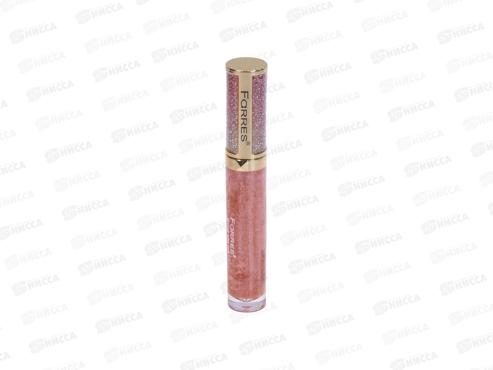 Farres блеск для губ G.S. с ароматом капучино 7026 №02 нежно-бежевый