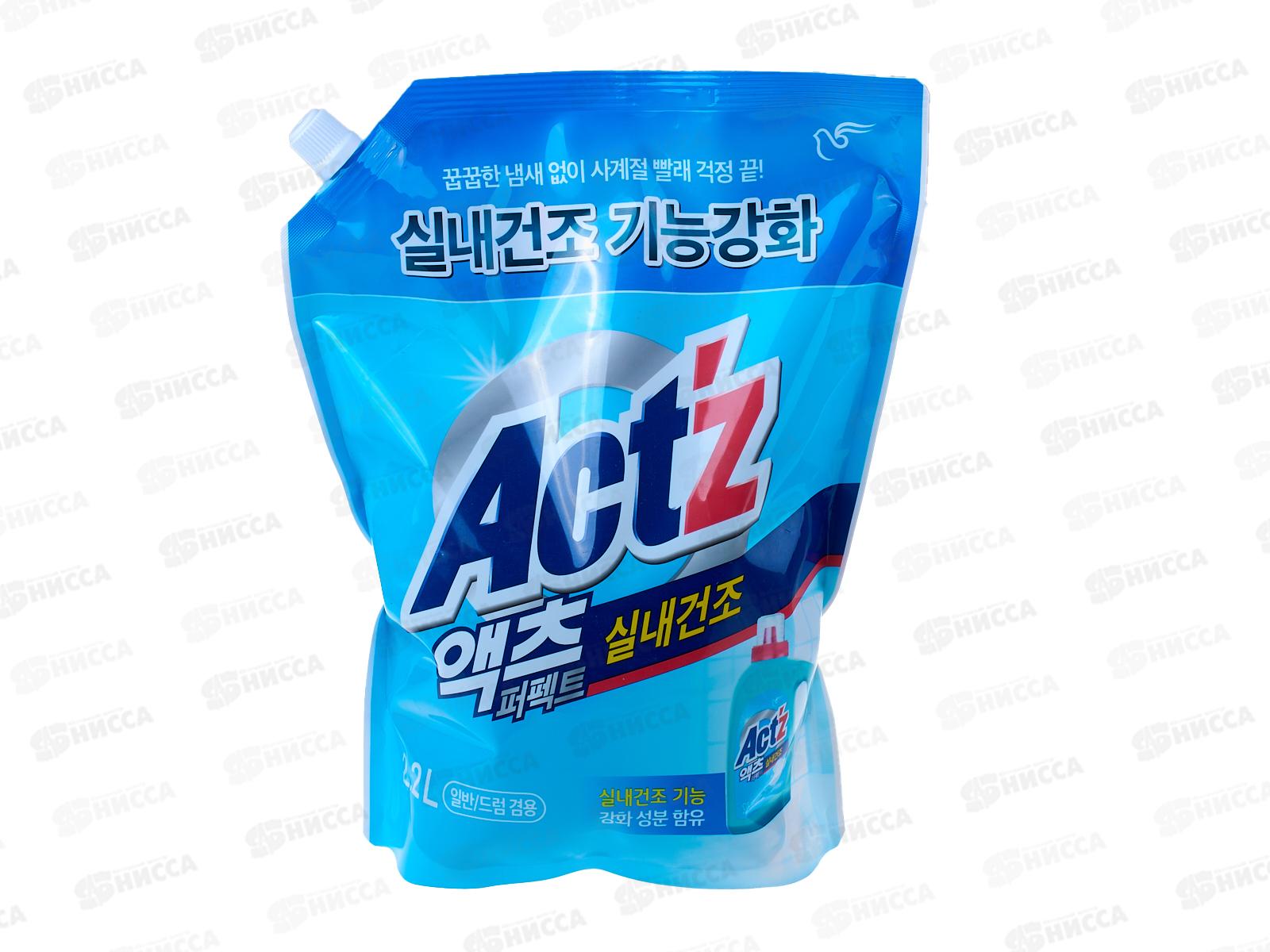 Pigeon ACT`Z P.I.D. гель для стирки конц Цветочный дой-пак *4