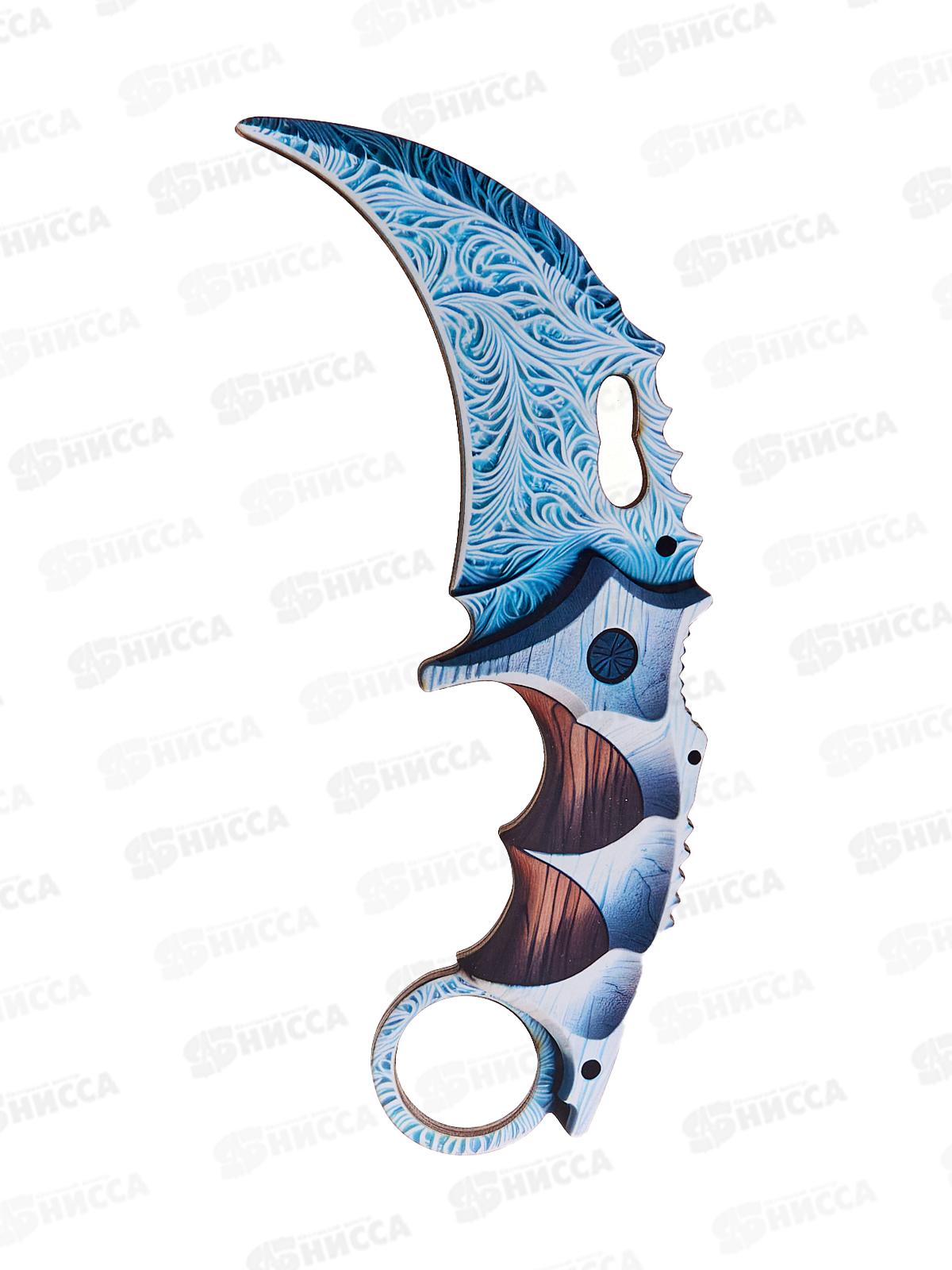 Керамбит &quotЛедяные узоры&quot дерево 9*20см 8339359