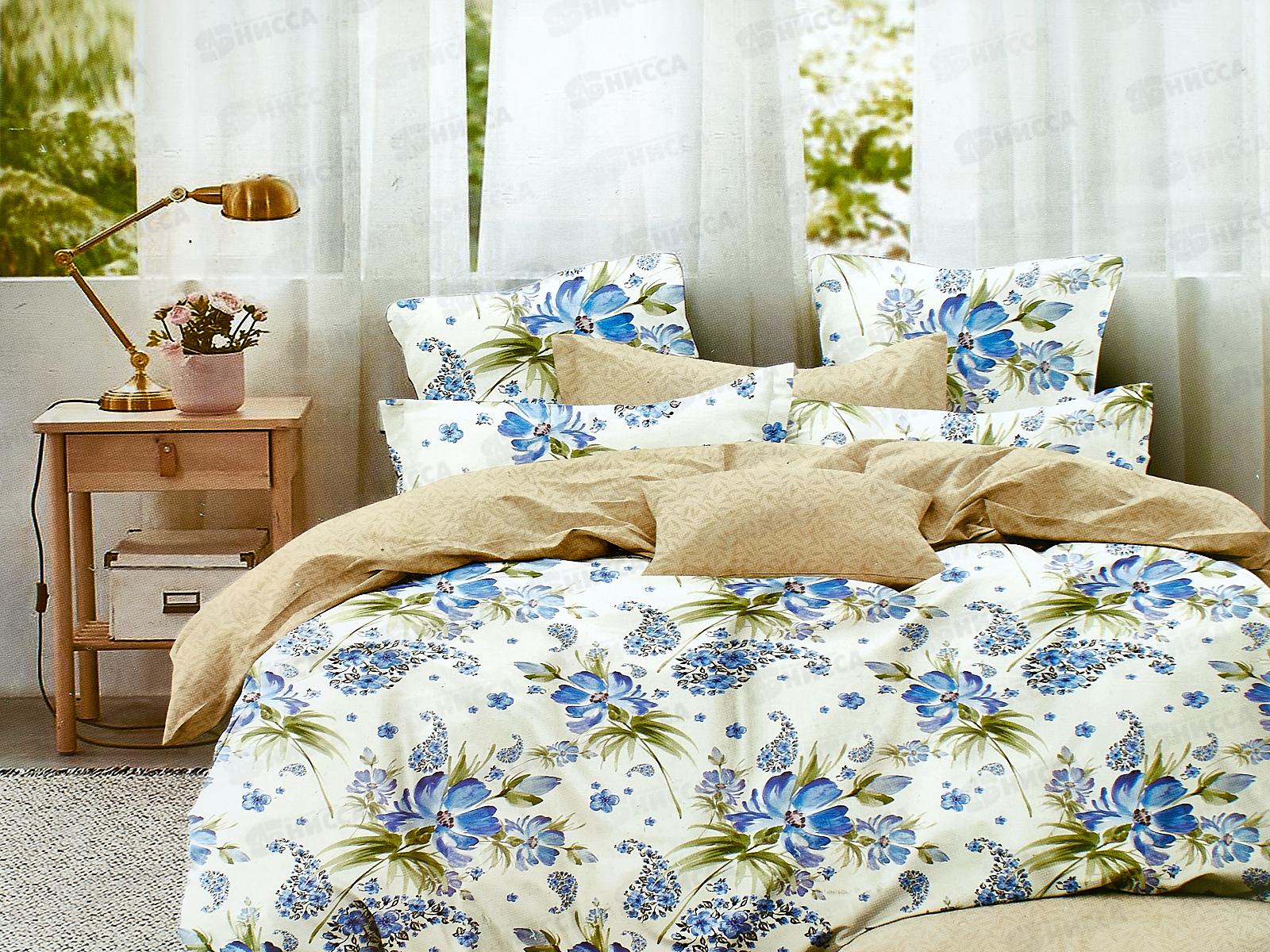 Комплект постельного белья 2,0сп поплин М001 наволочки 2шт 70*70 иматекс