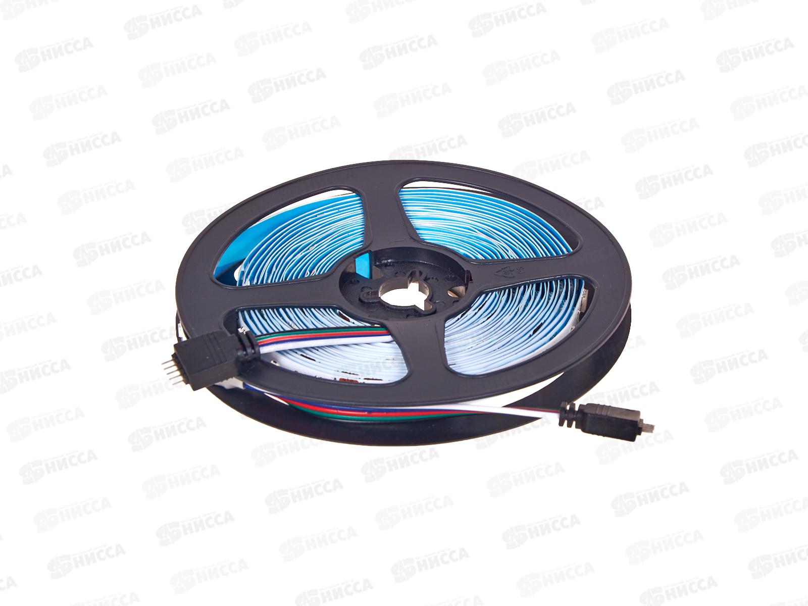 Лента светодиодная ЭРА LS5050-14,4-60-12-RGB+W(6500)-IP20-1 year-5м