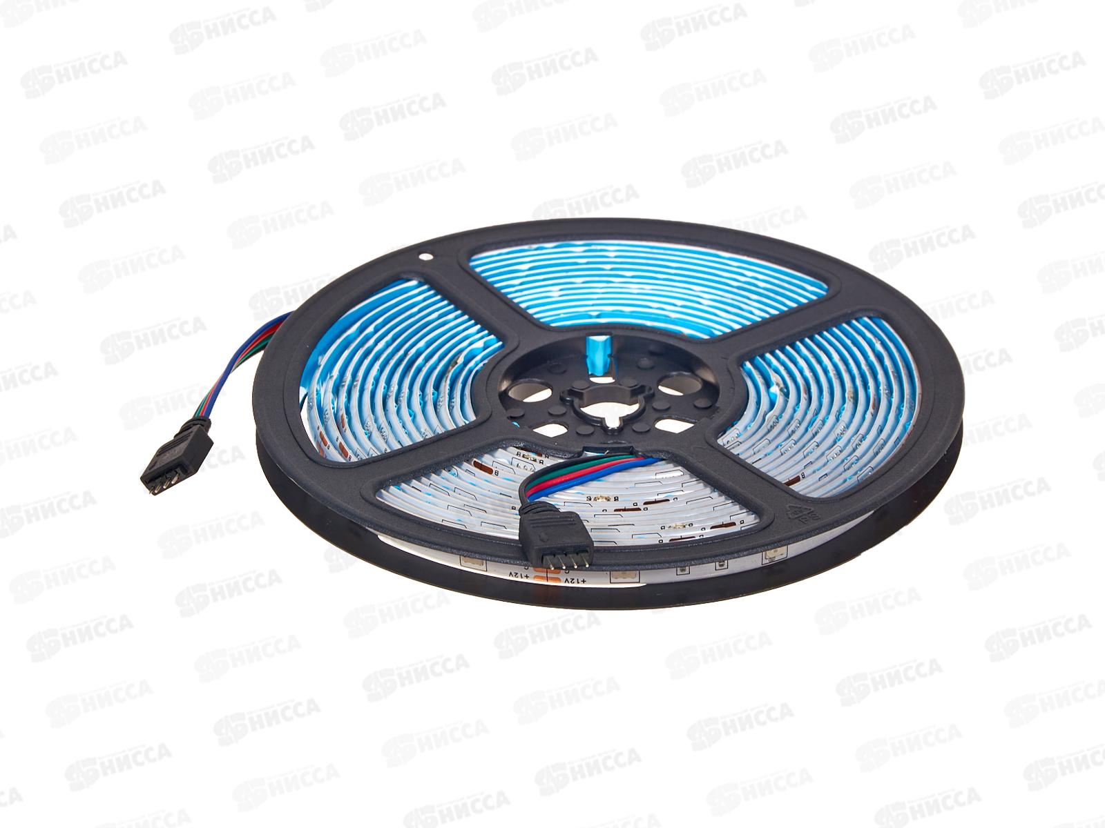Лента светодиодная ЭРА LS5050 -7,2-30-12-RGB-IP65-1 year-5m RGB 5м