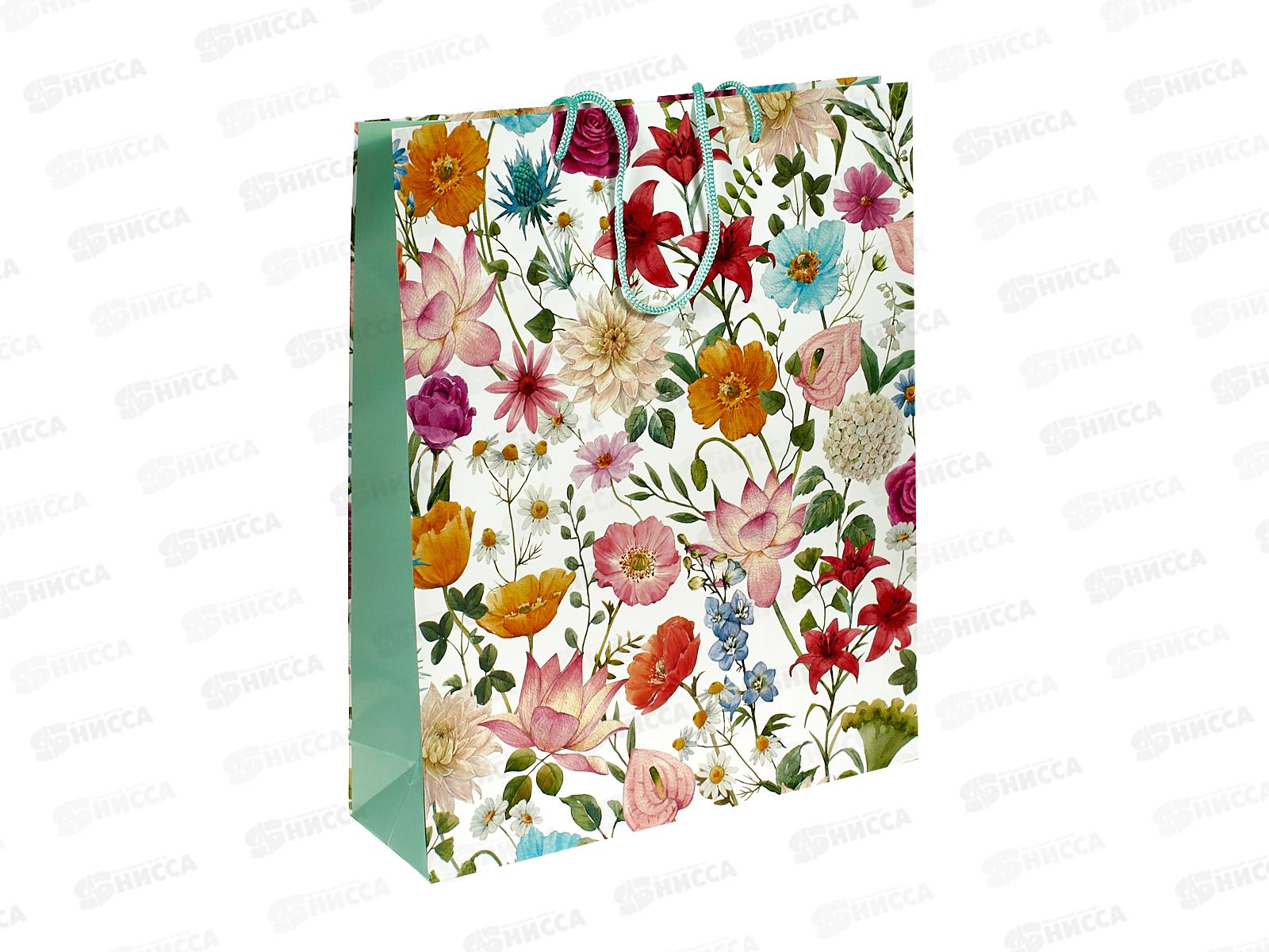 Пакет подарочный MI 26,4х32,7х8см Весенняя нежность, ППК-4481 *12