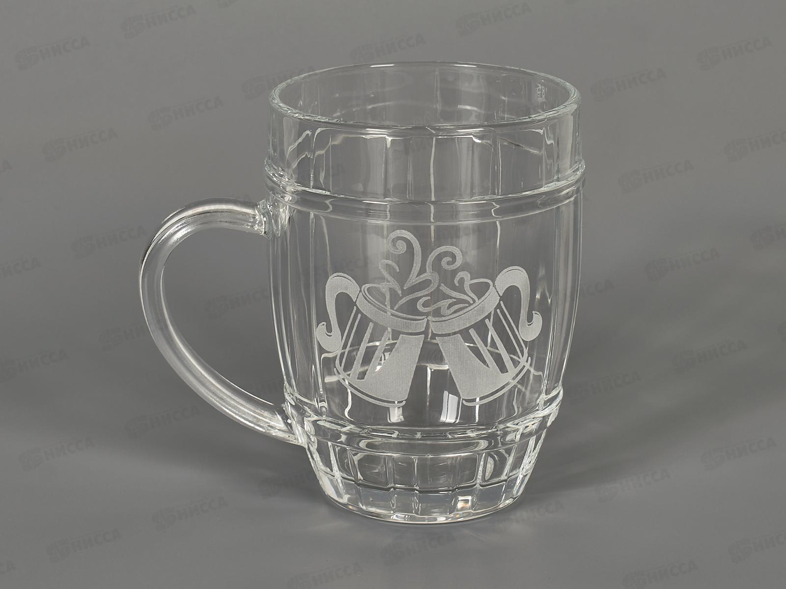 Кружка для пива 500мл 3226/1-Г Два друга 1шт