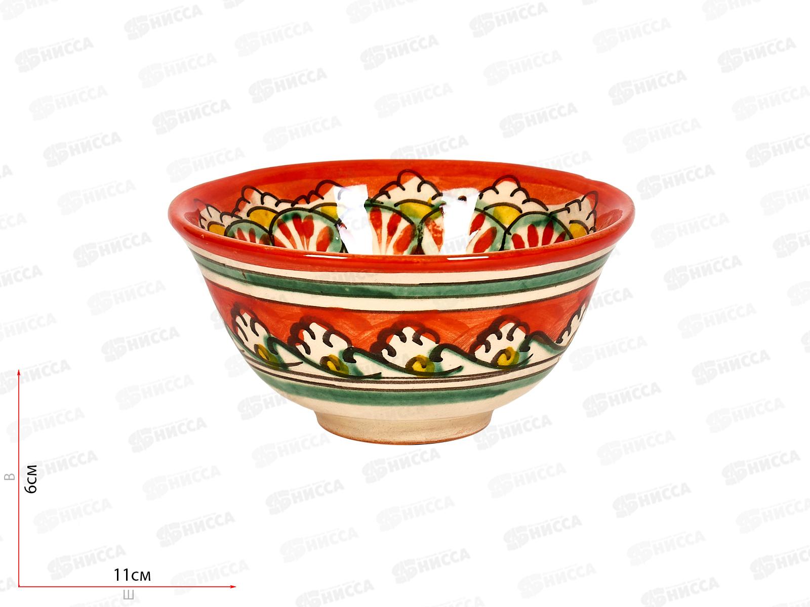 Пиала керамическая 11см узор 200мл арт 80206-19 *10