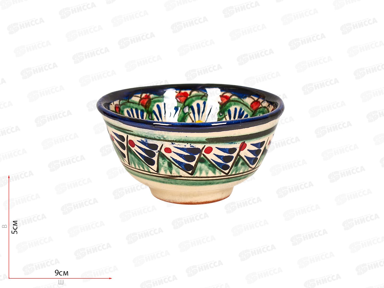 Пиала керамическая 9см узор 200мл арт 80206-20 *10