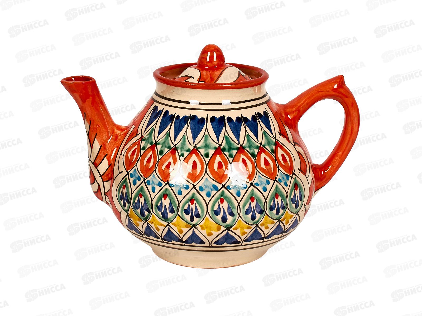 Чайник керамический 2000мл узор 80206-14 *16