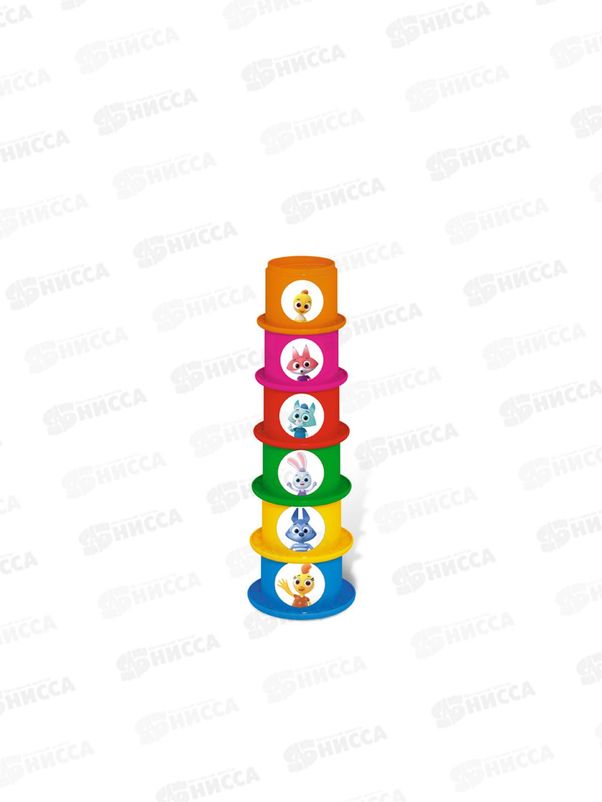 Пирамидка "Цветняшки" 02179  *16