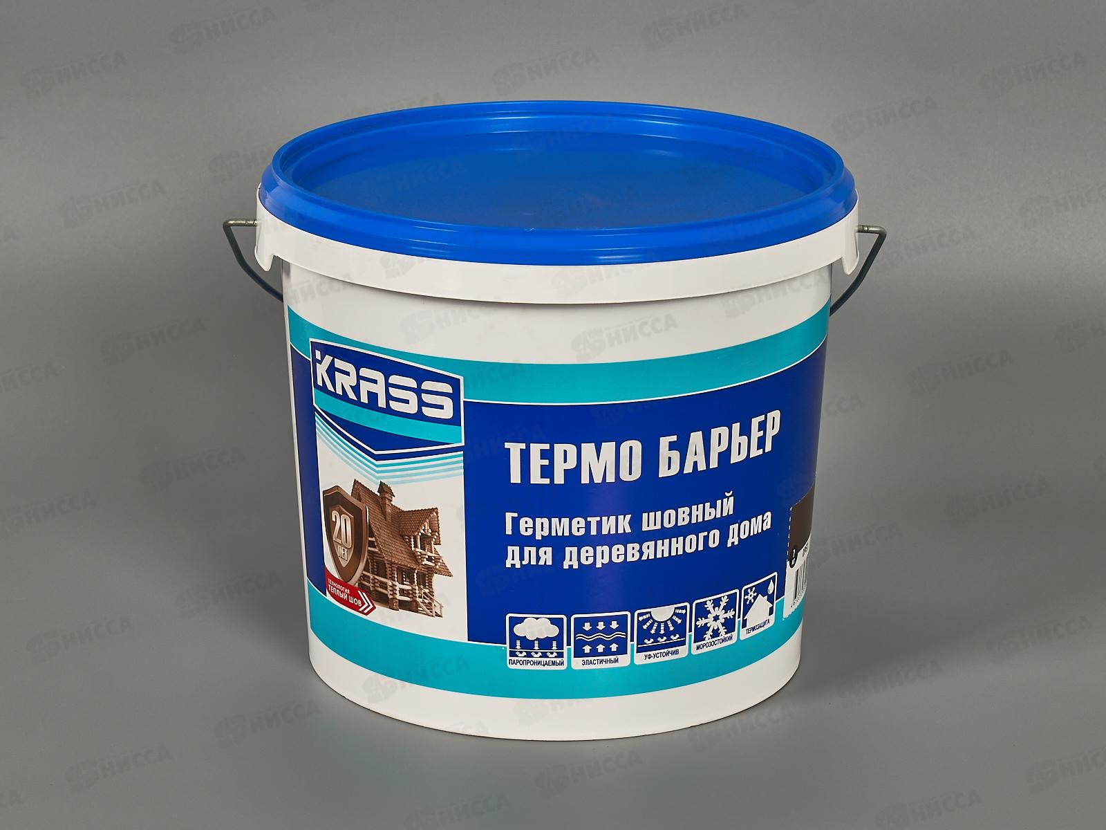 Герметик KRASS Термо Барьер 7кг акриловый  Орех *90