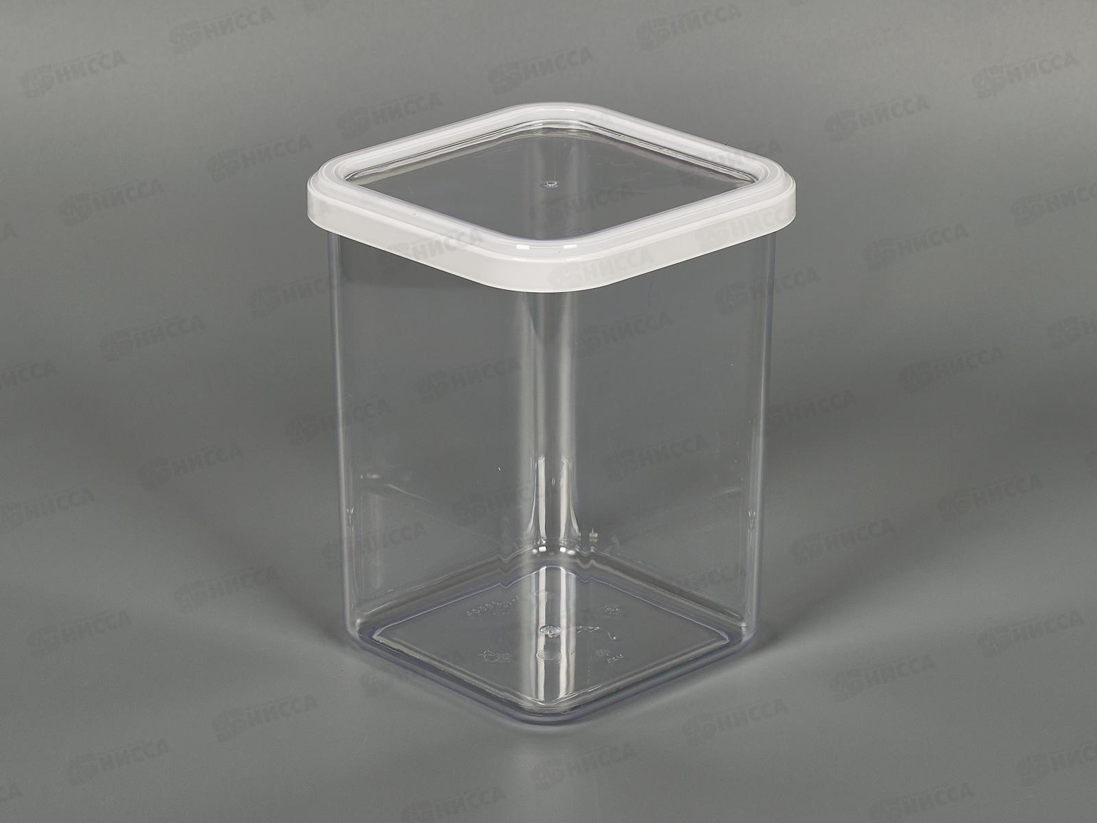 Банка 1,2л CUBBO SCANDI для хранения продуктов Белый С26708