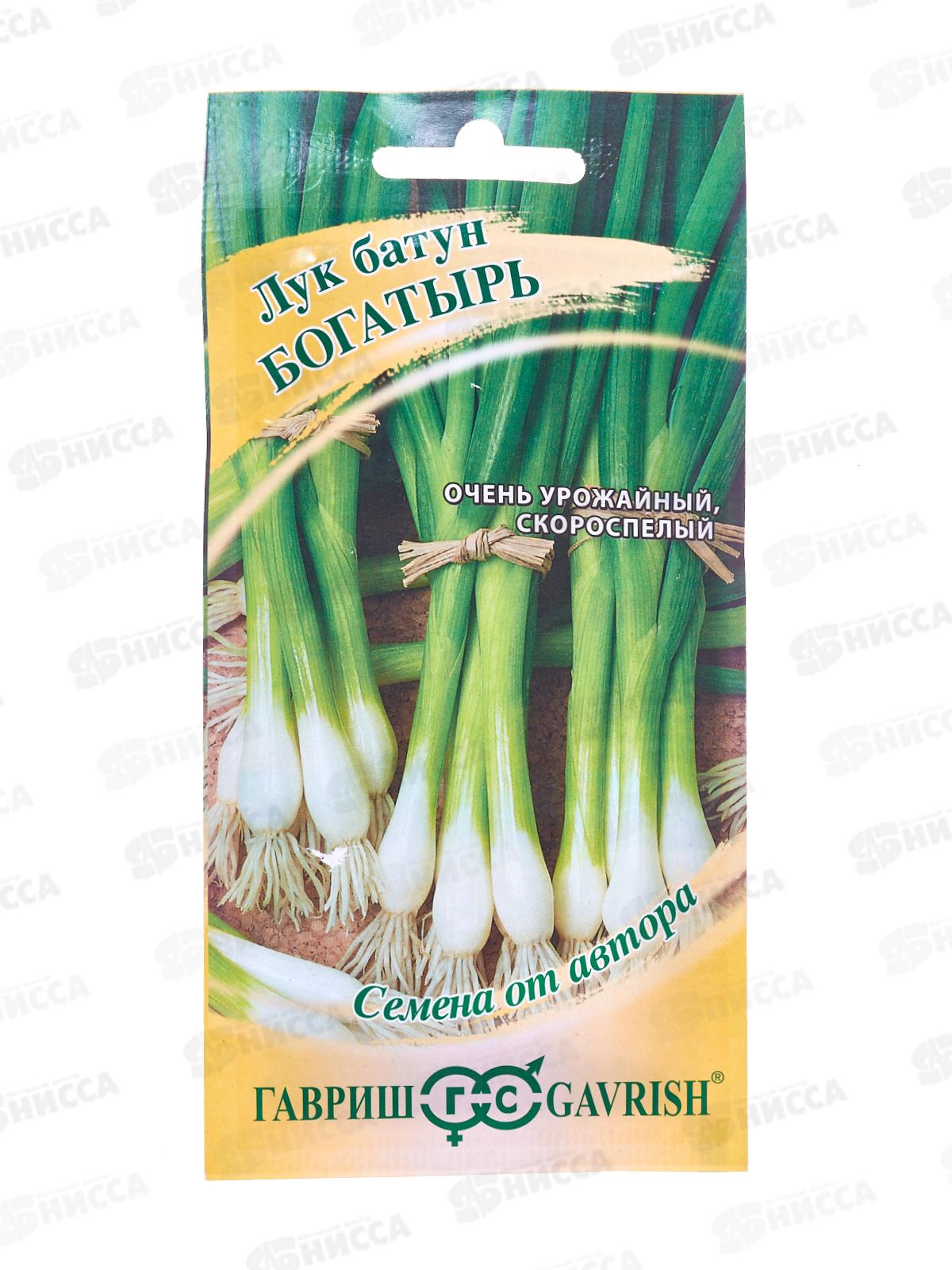 Лук на зелень Богатырь 0,5г автор  *20 ГШ