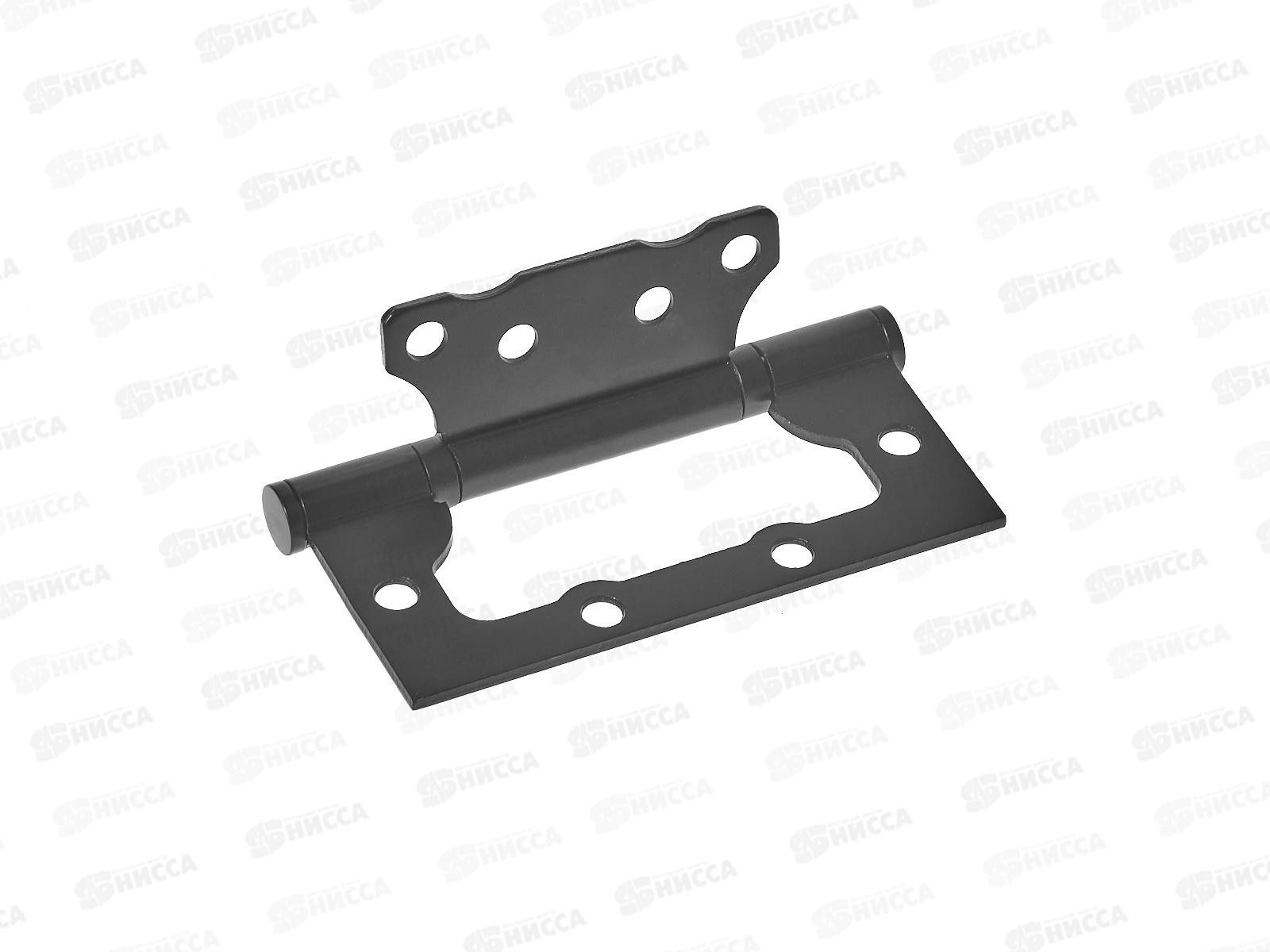 Петля накладная Стандарт 100*75*2,5мм 2BB BL матовый черный 1шт *20 042