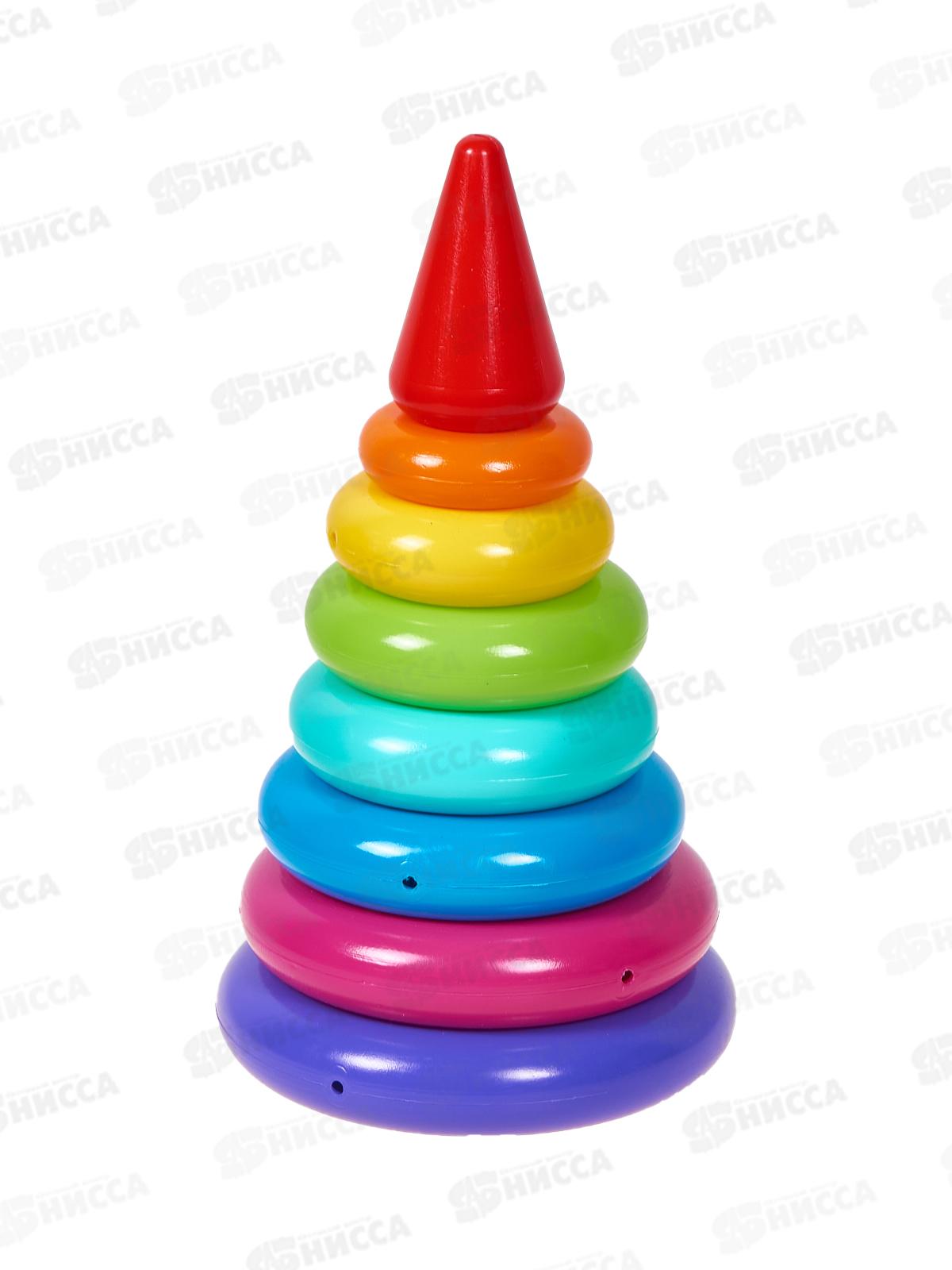 Пирамида &quotXL&quot 25см 8 деталей (в сетке) У1055  *24