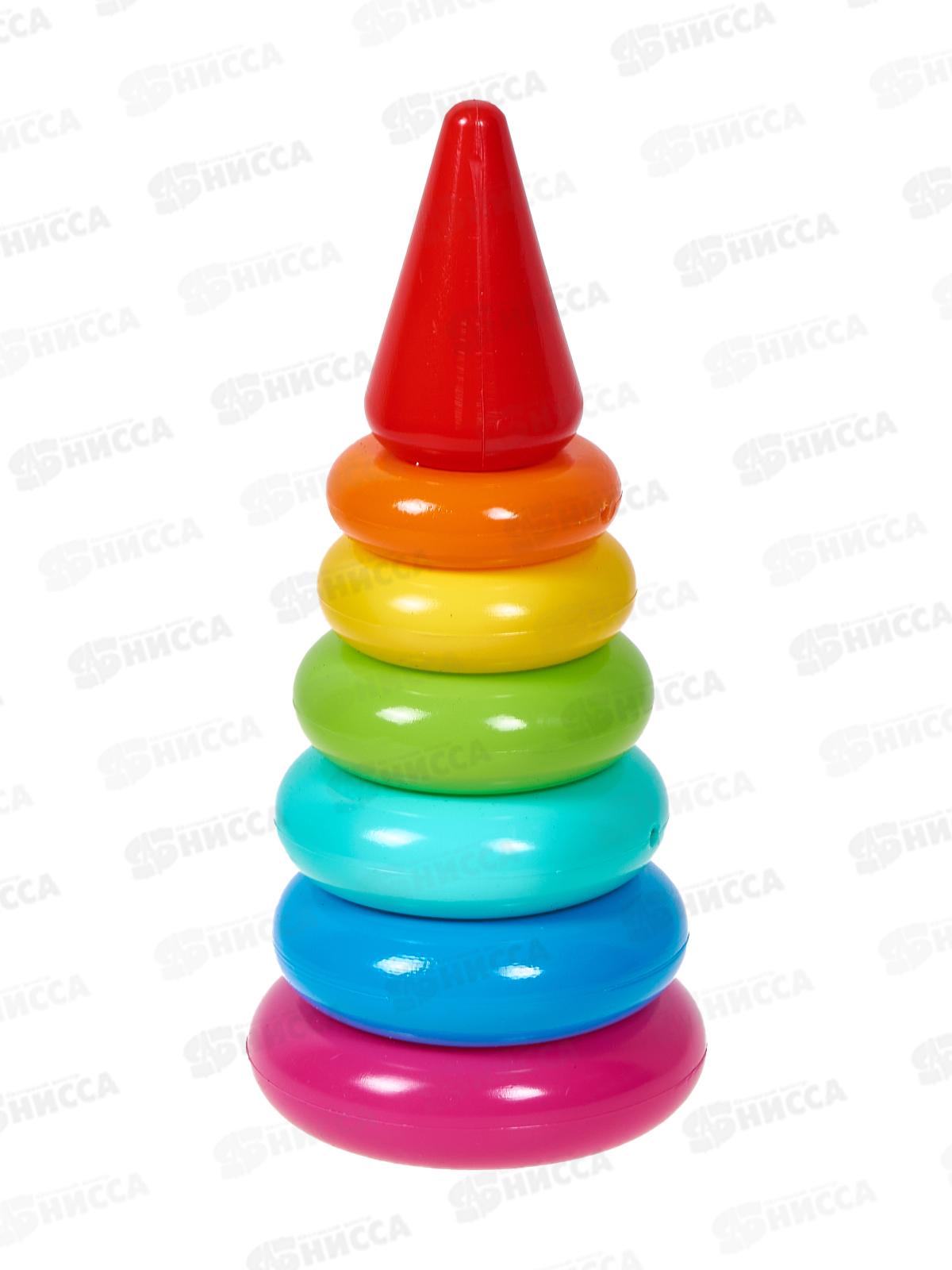 Пирамида &quotКлассика&quot 22см 7 деталей  (в сетке) У1058  *40