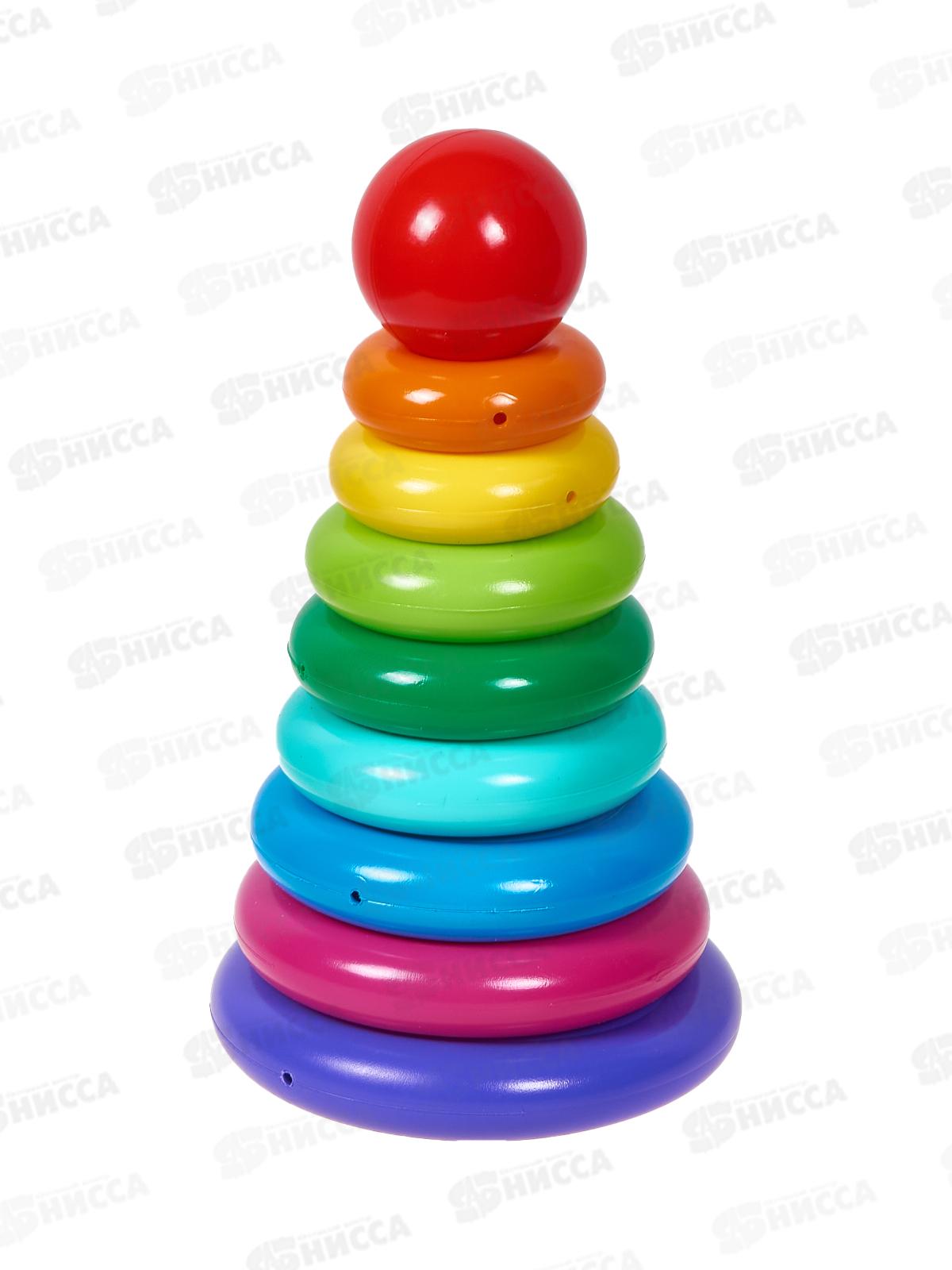 Пирамида &quotXL&quot 27см 9 деталей (в сетке) У1062  *24