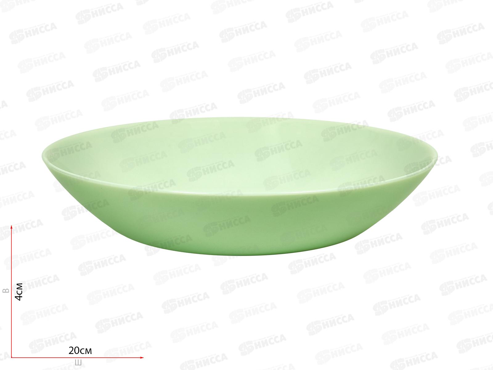 Тарелка суповая Дивали Парадайз Грин 20см V5840